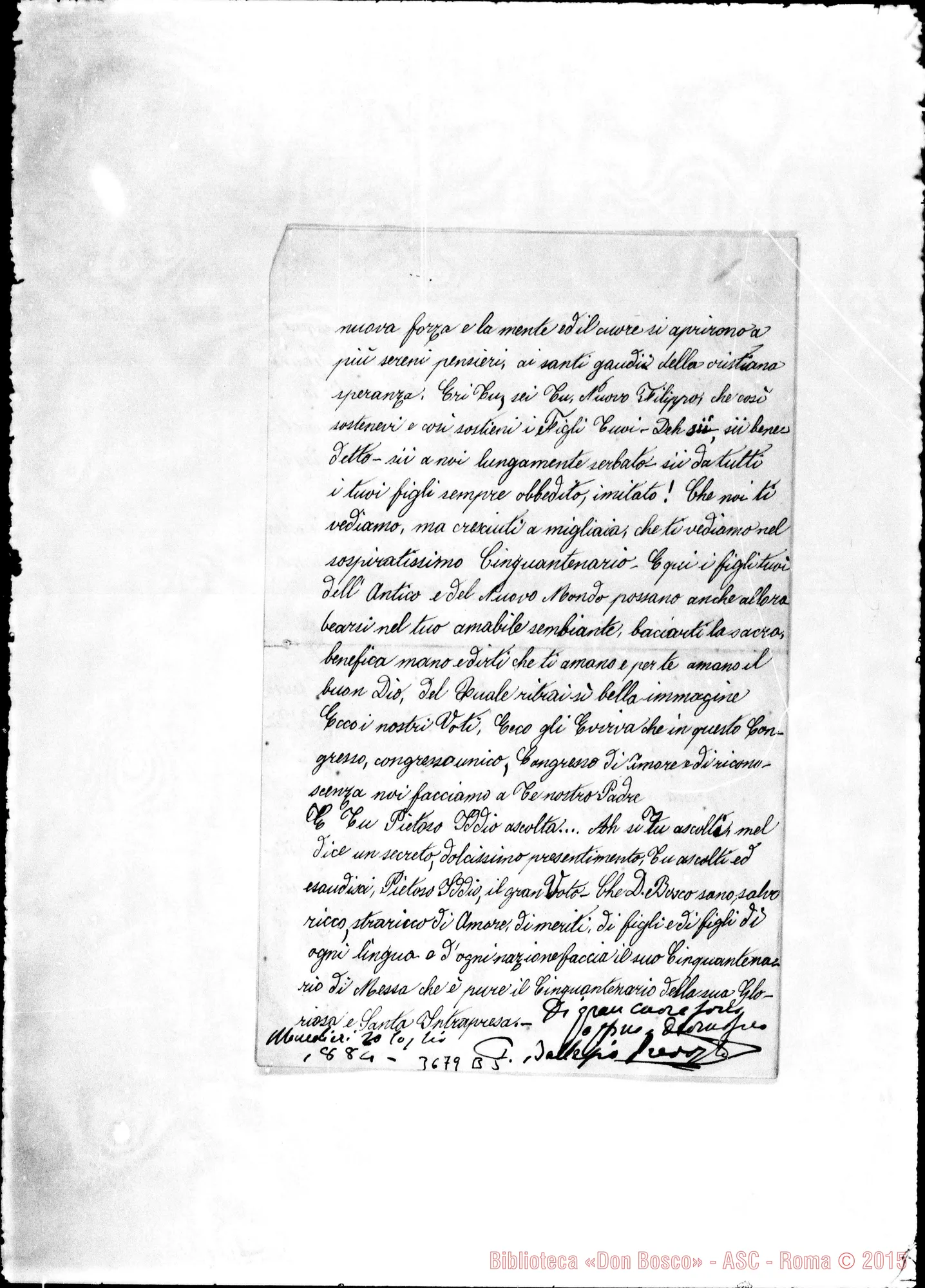 Fotogramma B 5 — Ballesio, prevosto Moncalieri, 20-07-1884