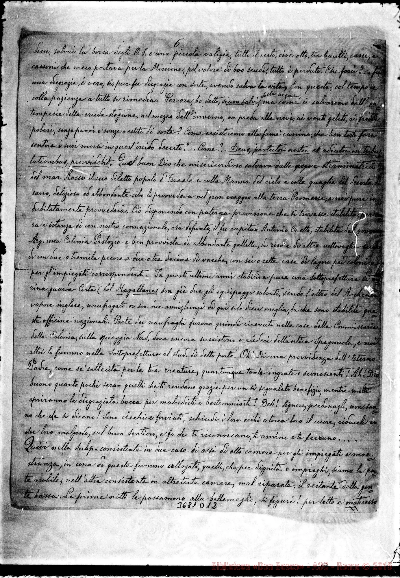 Fotogramma D 12 — « « Ushunaia, 12-08-1887