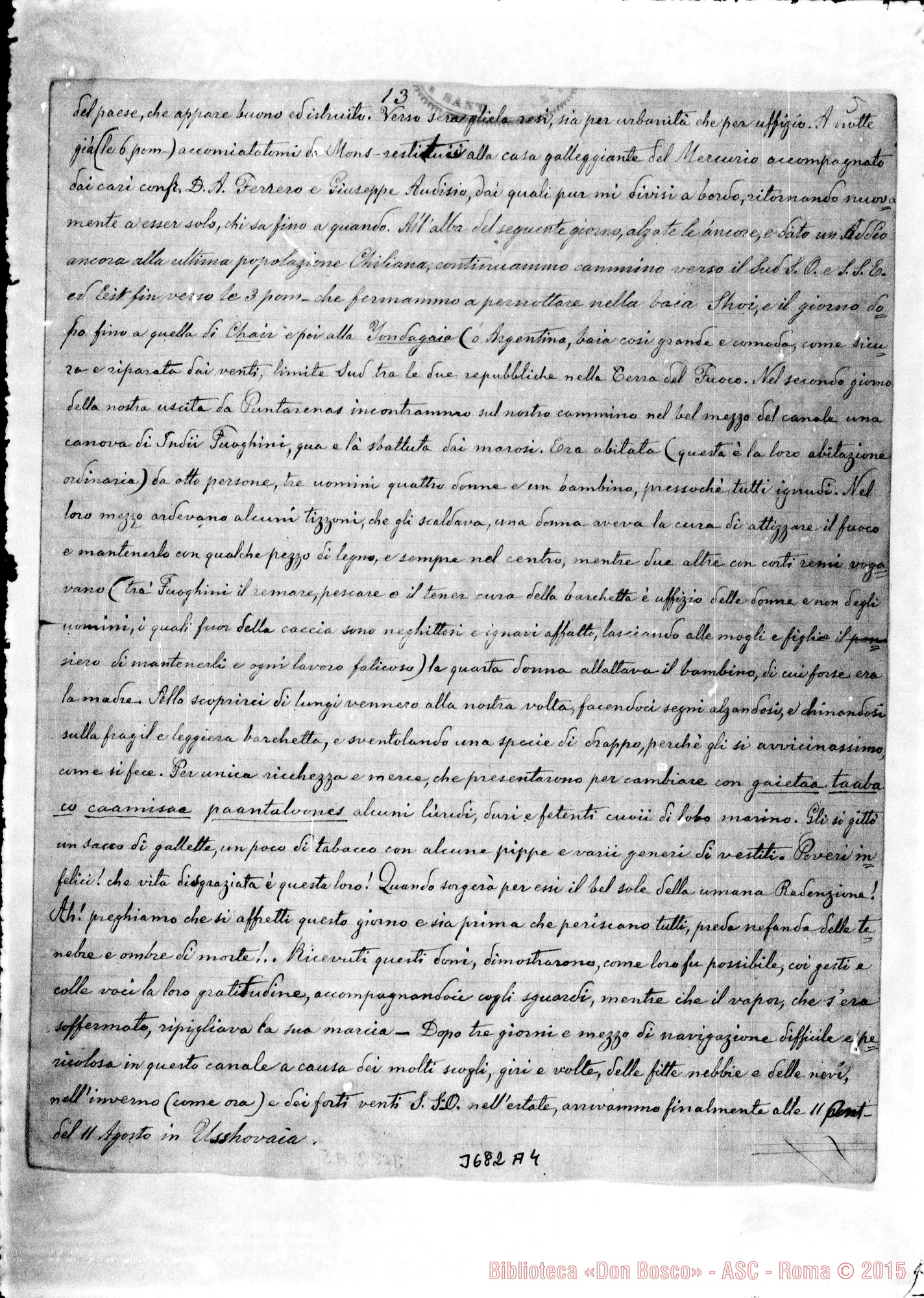 Fotogramma A 4 — « « Dal Mercurio, 23-08-1887