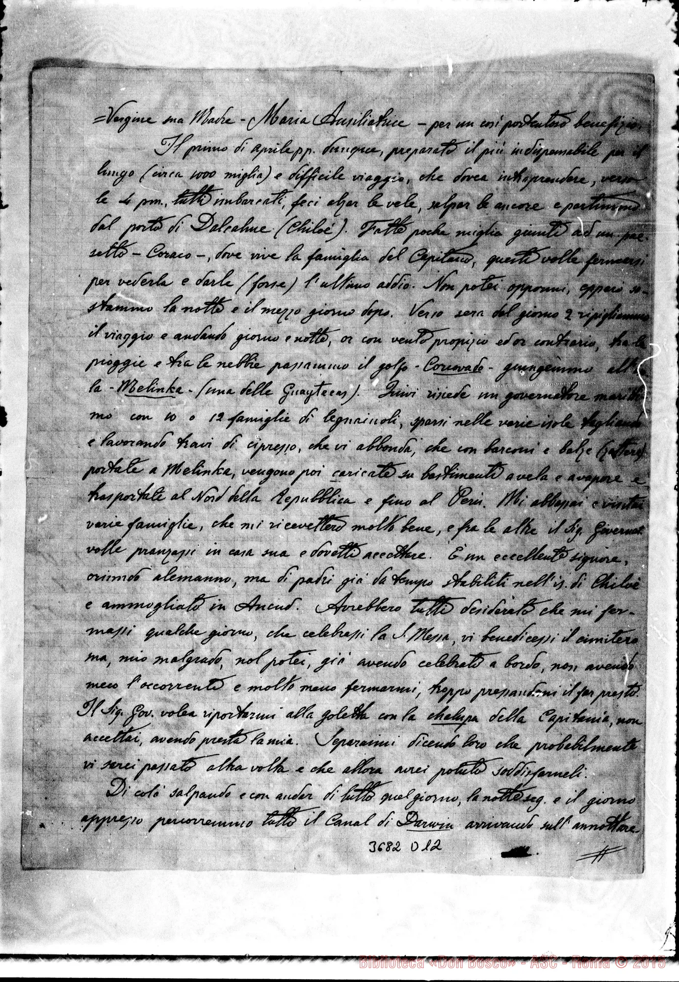Fotogramma D 12 — « « Puntarenas, 8-05-1892