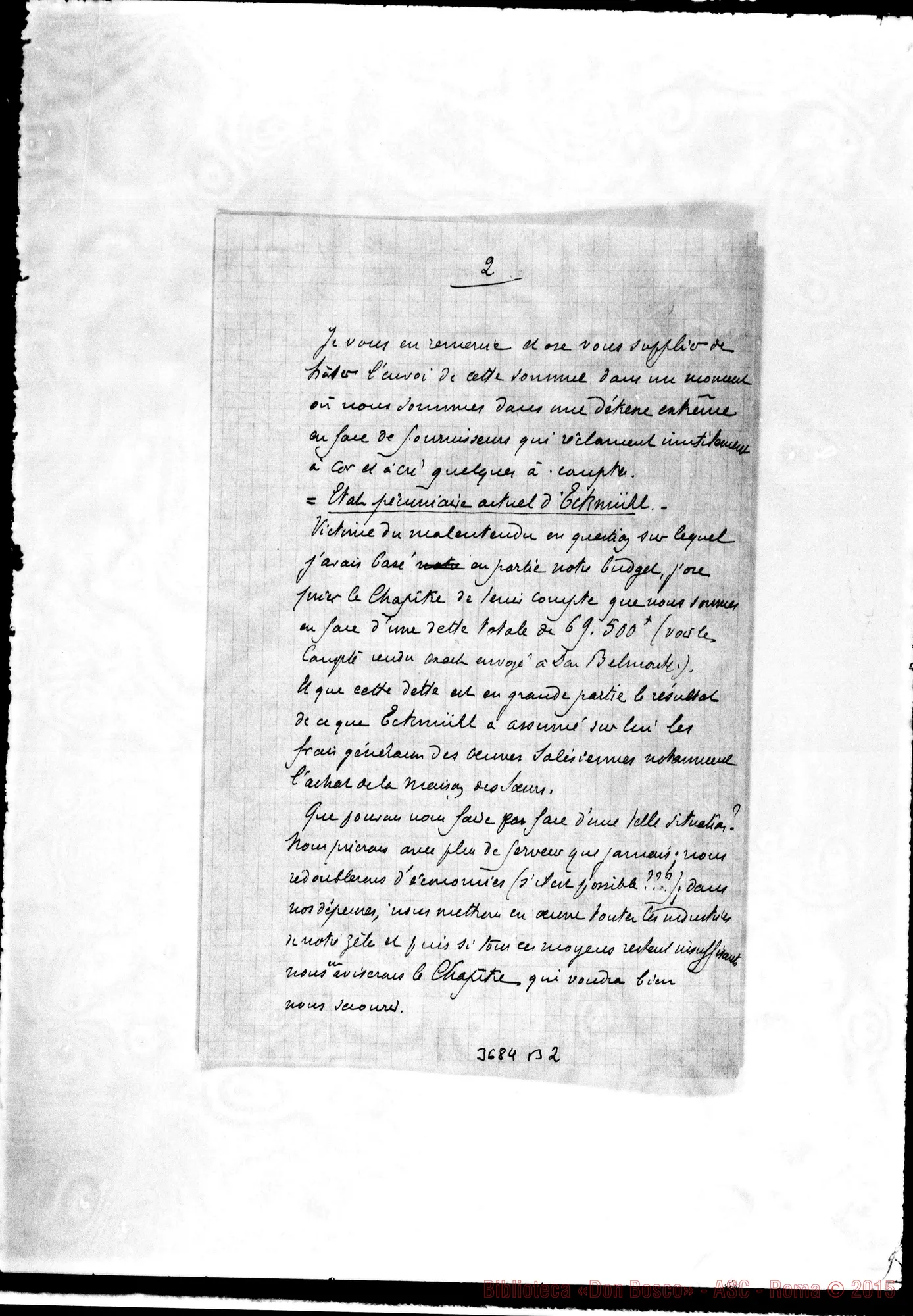 Fotogramma B 2 — « « Oran, 15-12-1896 Autogr. Rua