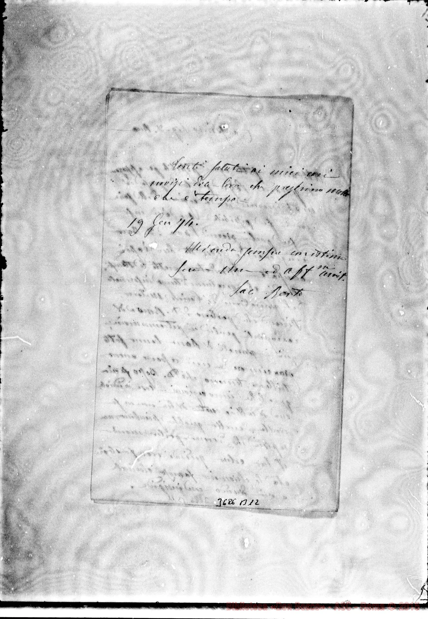 Fotogramma B 12 — « « Roma, 19-01-1874