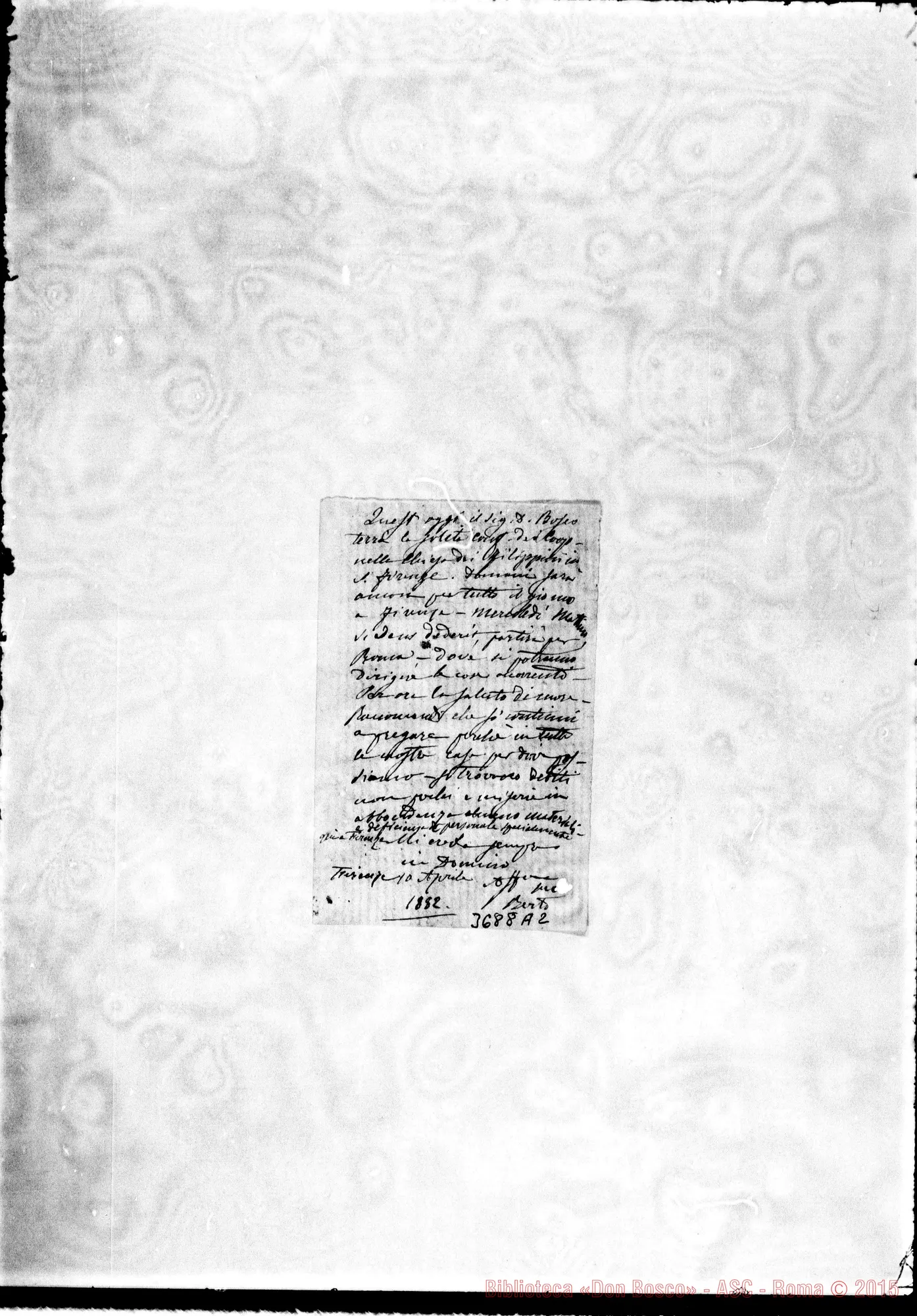 Fotogramma A 2 — « « Firenze, 10-04-1882