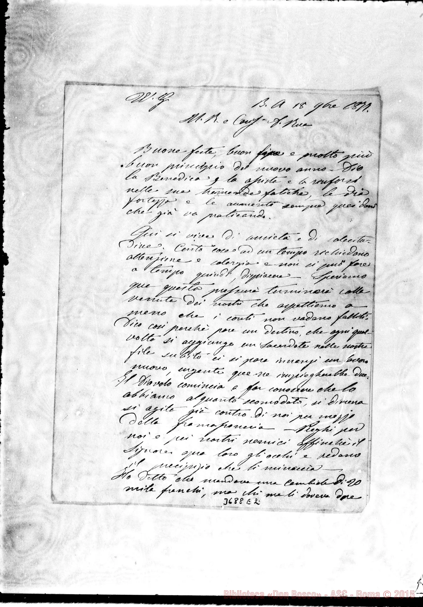 Fotogramma E 2 — « « Buenos A., 18-11-1877