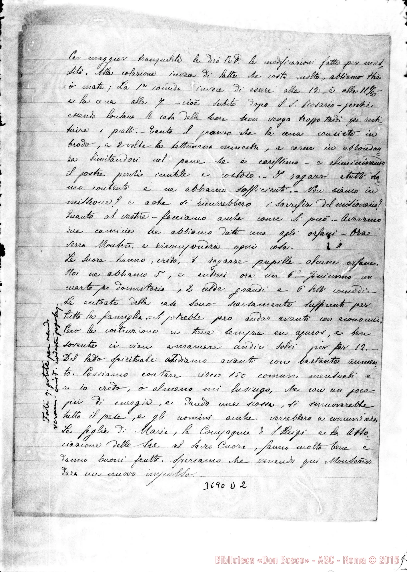 Fotogramma D 2 — « « Pringles, 18-09-1890 Autogr. Rua
