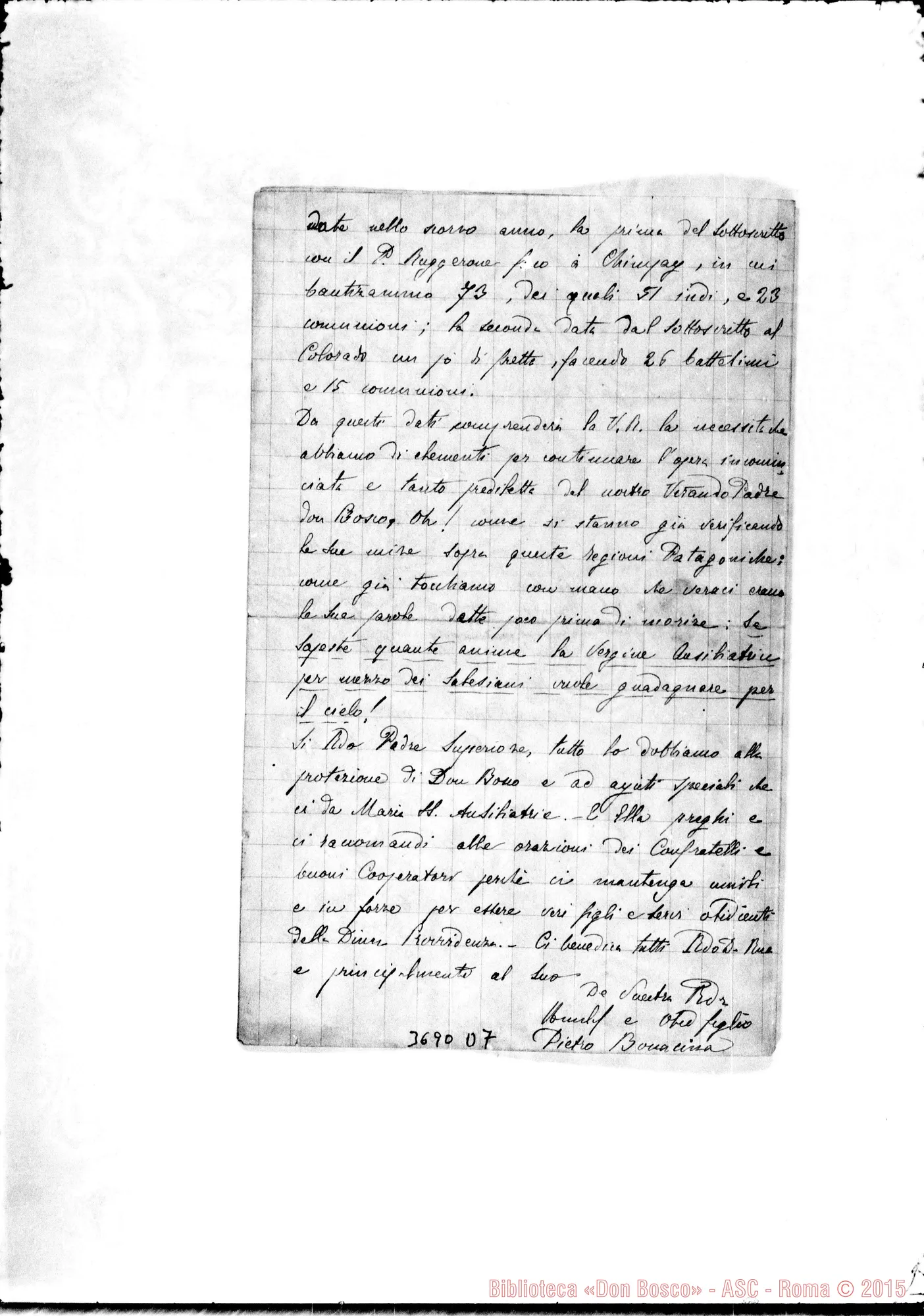 Fotogramma D 7 — « « Pringles, 12-01-1891 Autogr. Rua