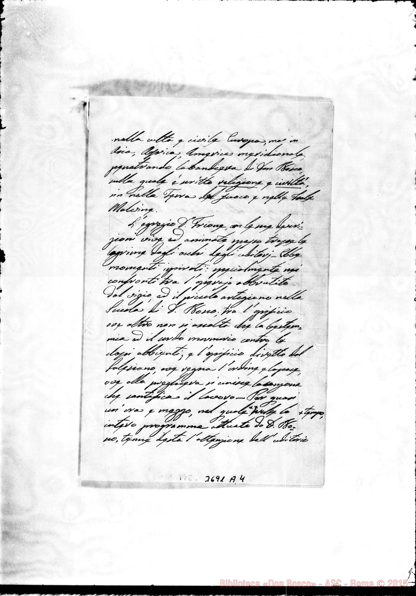 Fotogramma A 4 — Bonfiglio Corrado Noto, 28-05-1896 Autogr. Rua All. conferenza di Noto