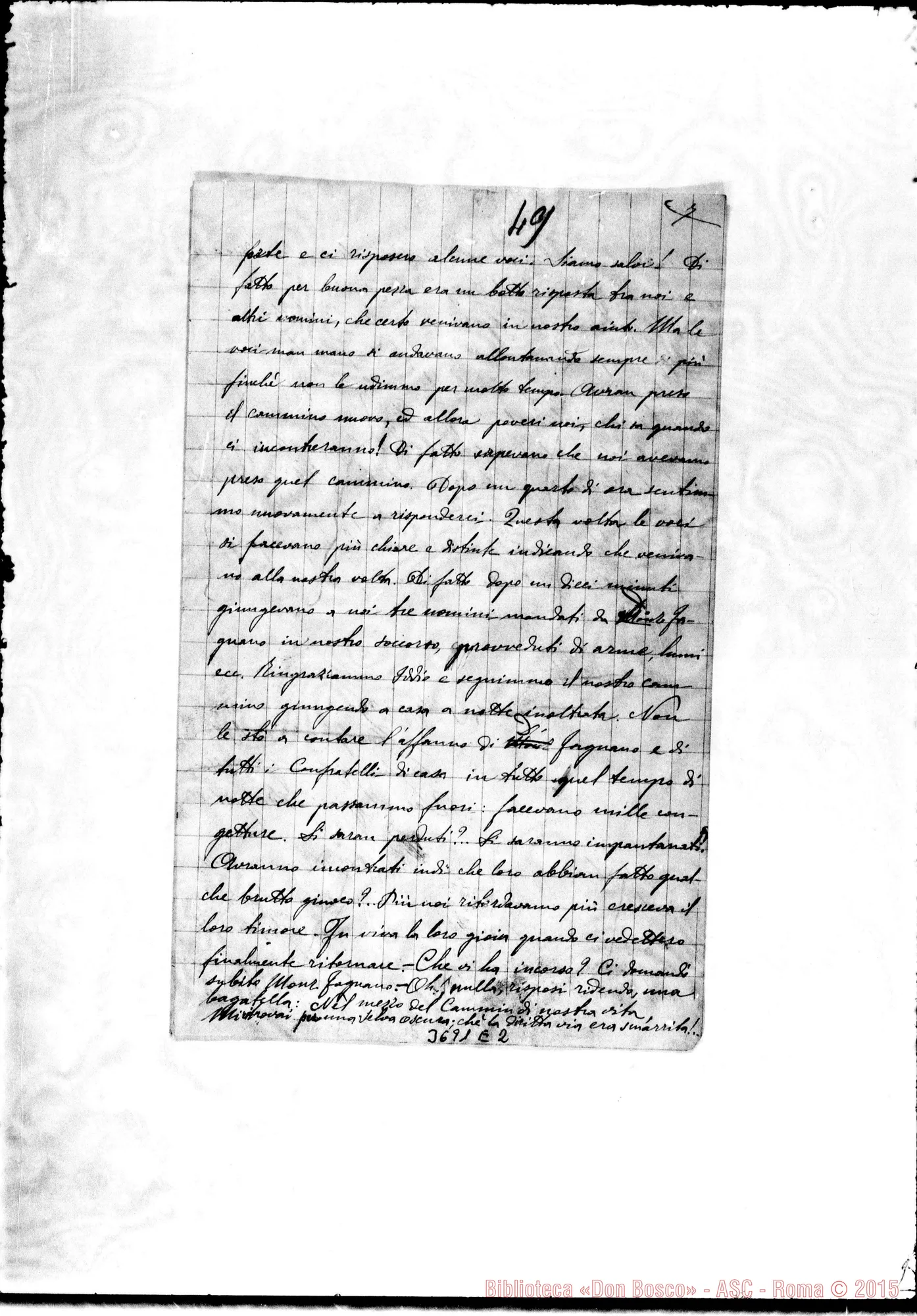 Fotogramma E 2 — « « Puntarenas, 29-05-1890 Autogr. Rua