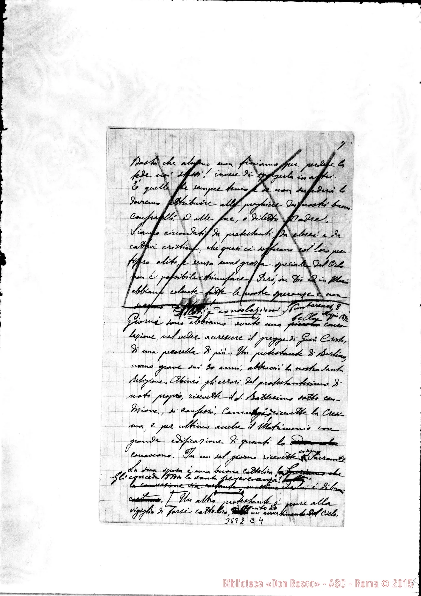 Fotogramma E 4 — « « Puntarenas, 8-05-1893 Autogr. Rua