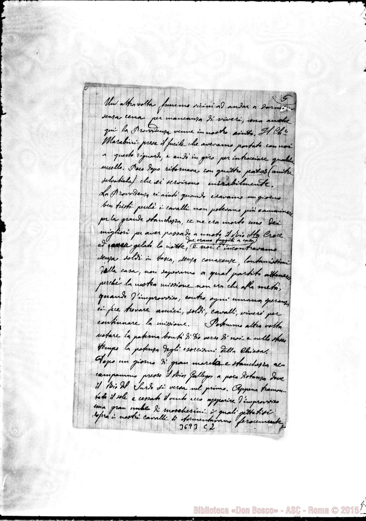 Fotogramma C 2 — « « Puntarenas, 19-03-1894 Autogr. Rua