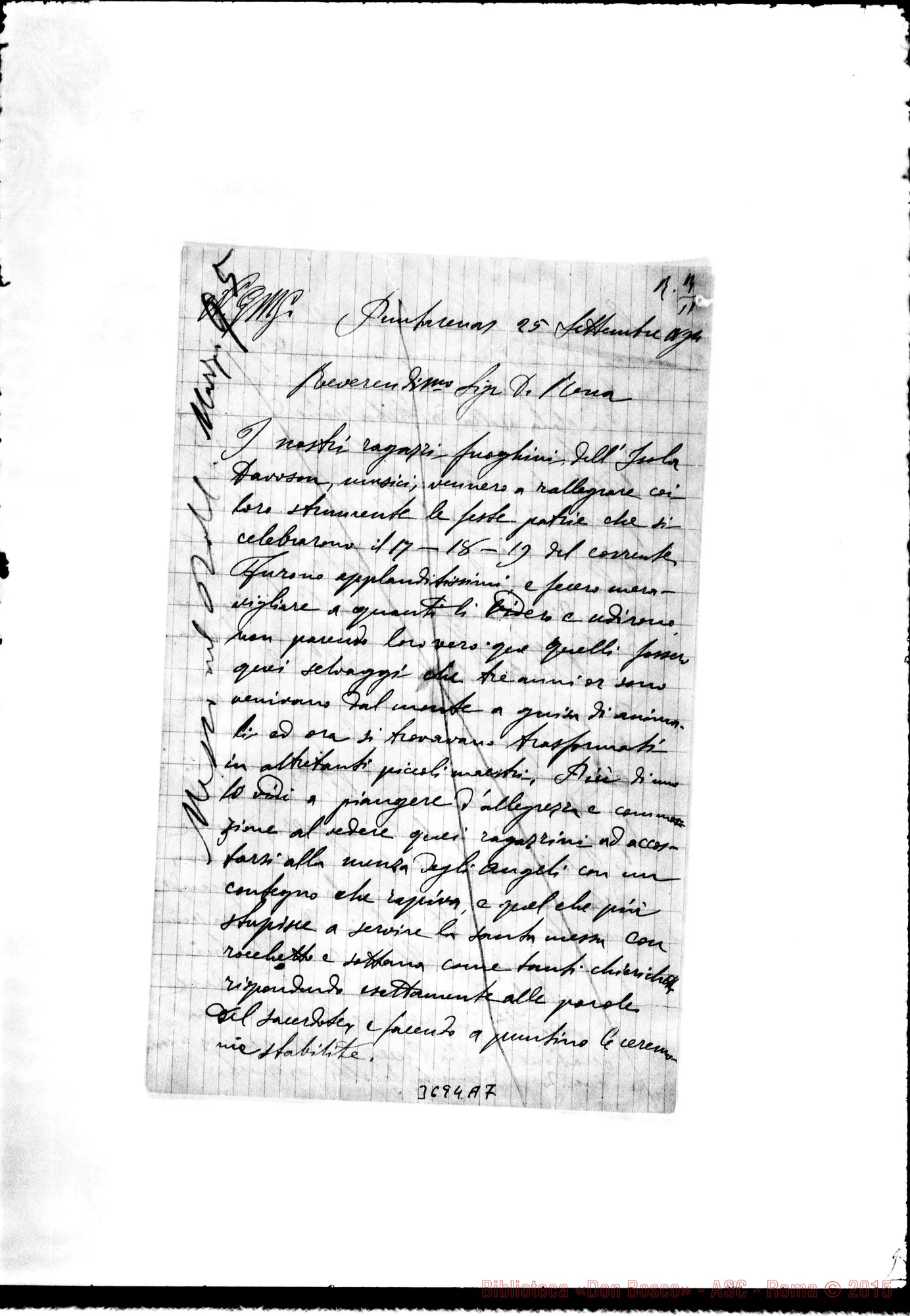 Fotogramma A 7 — « « Puntarenas, 25-09-1894