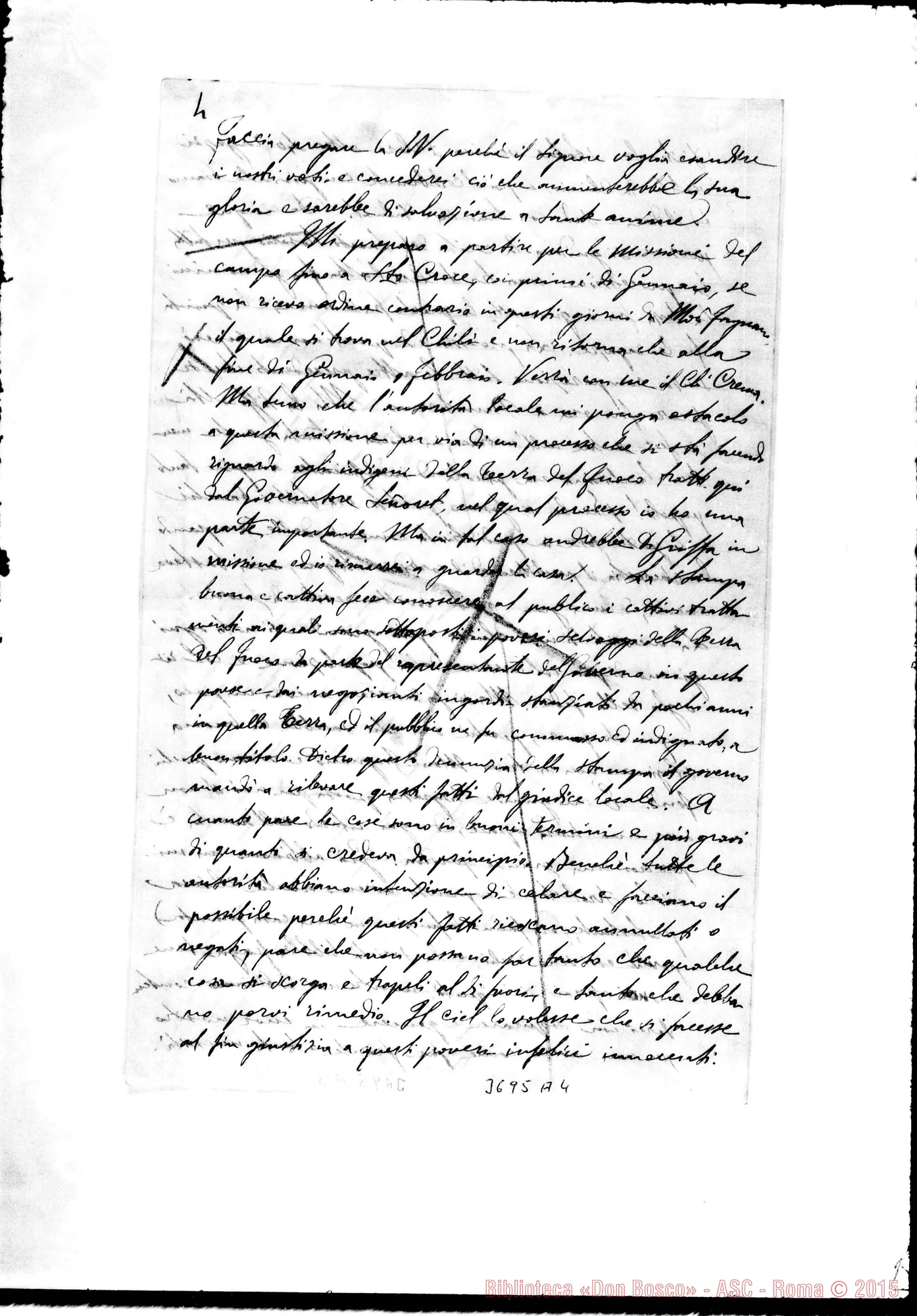 Fotogramma A 4 — « « Puntarenas, 28-12-1895 Autogr. Rua