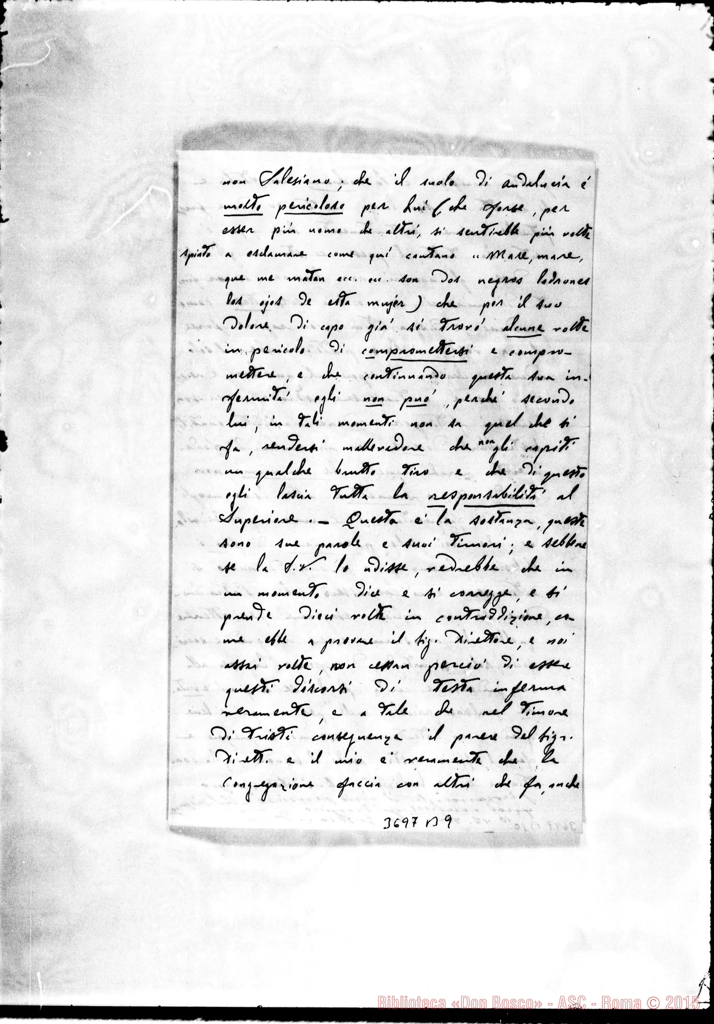 Fotogramma B 9 — Branda Giovanni, SDB s.l., 10-12-1881 Autogr. Rua