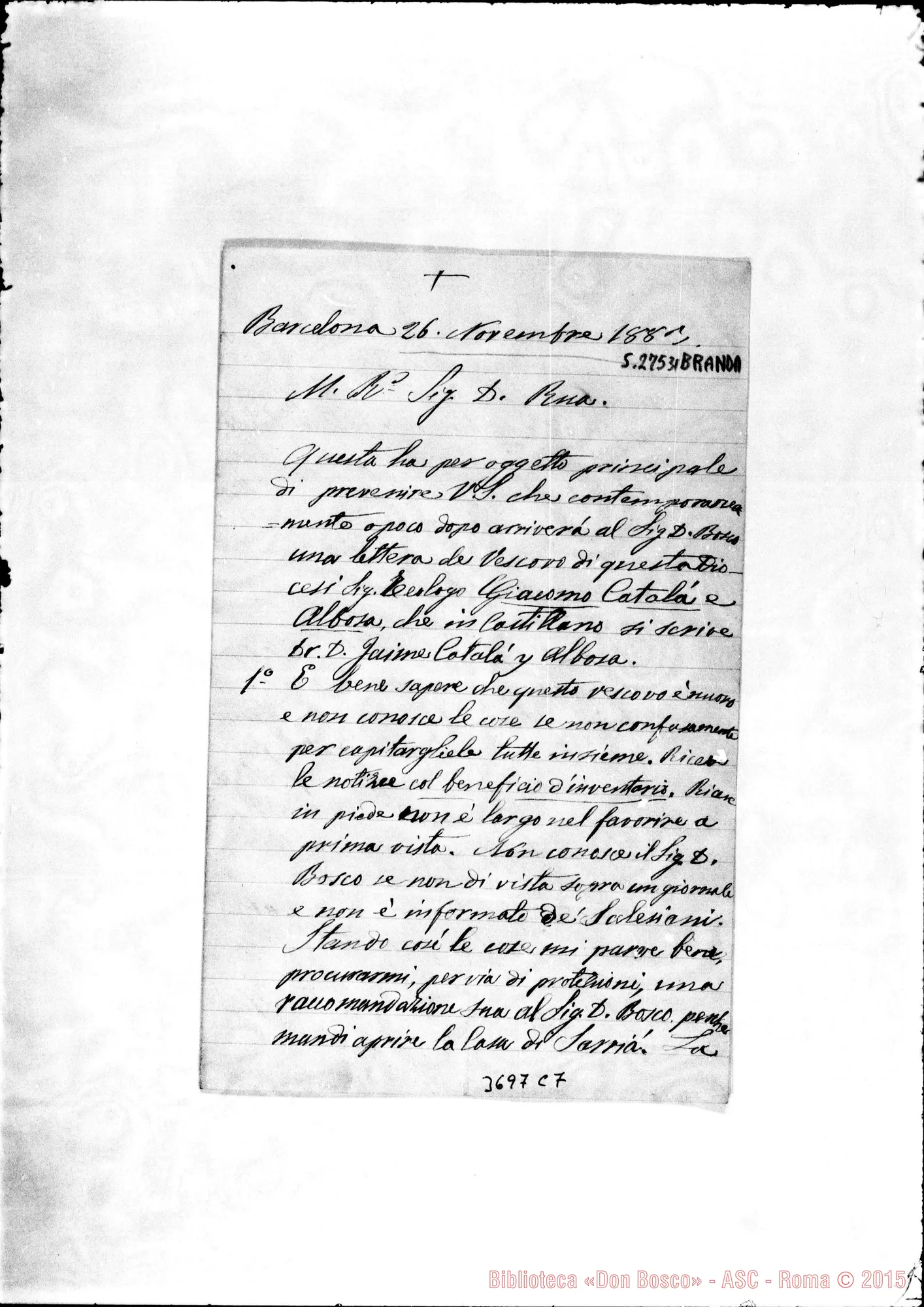 Fotogramma C 7 — « « Barcelona, 26-11-1883