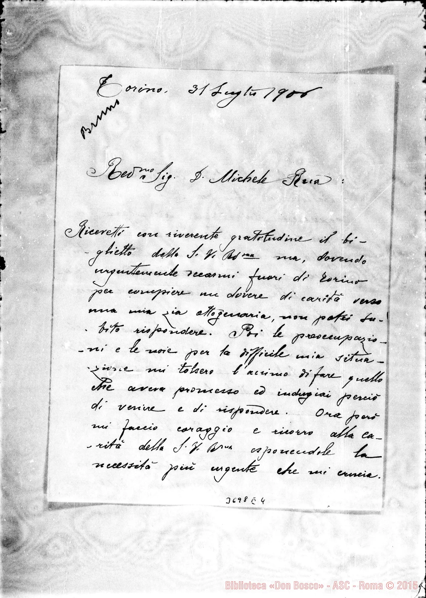Fotogramma E 4 — « « « Torino, 31-07-1906