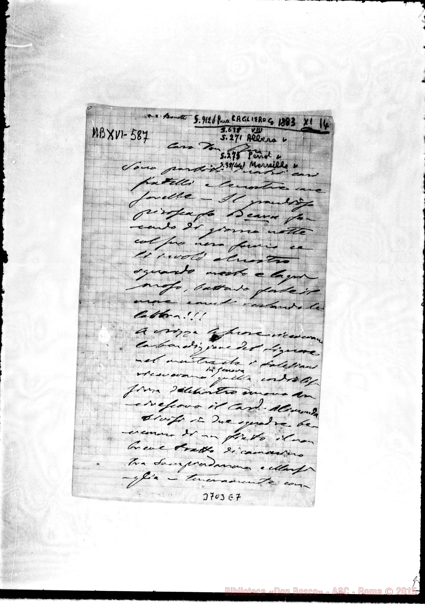 Fotogramma E 7 — « « Marsiglia, 14-11-1883