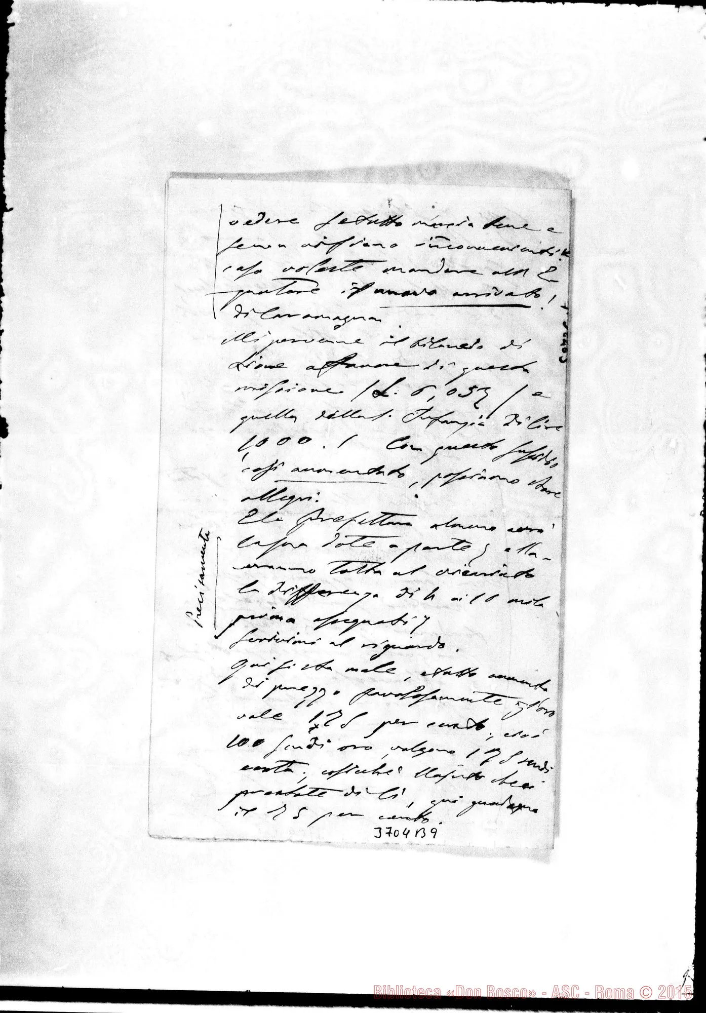 Fotogramma B 9 — « « Patagones, 4-08-1889