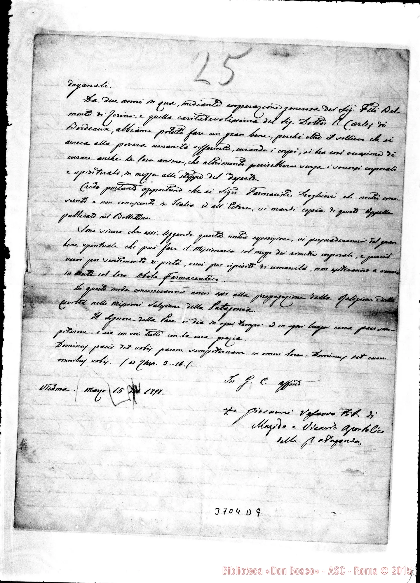 Fotogramma D 9 — « « Viedma, 15-03-1891