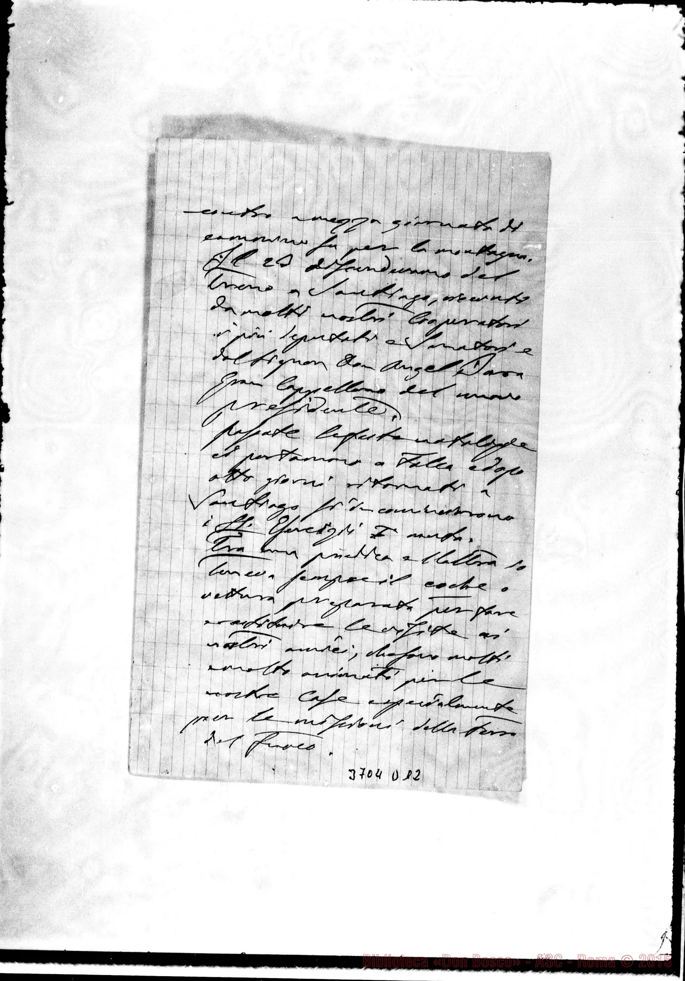 Fotogramma D 12 — « « Puntarenas, 22-02-1892 Autogr. Rua