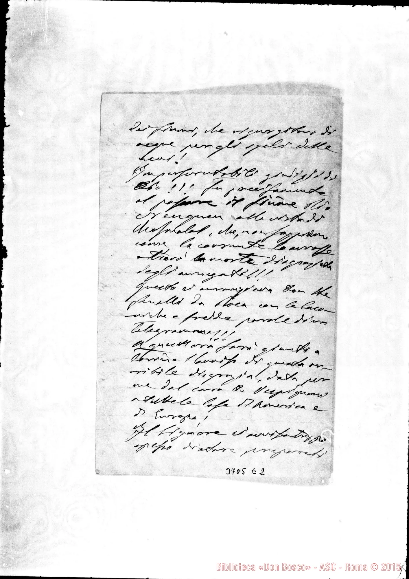 Fotogramma E 2 — « « s.l., 3-08-1896 Autogr. Rua