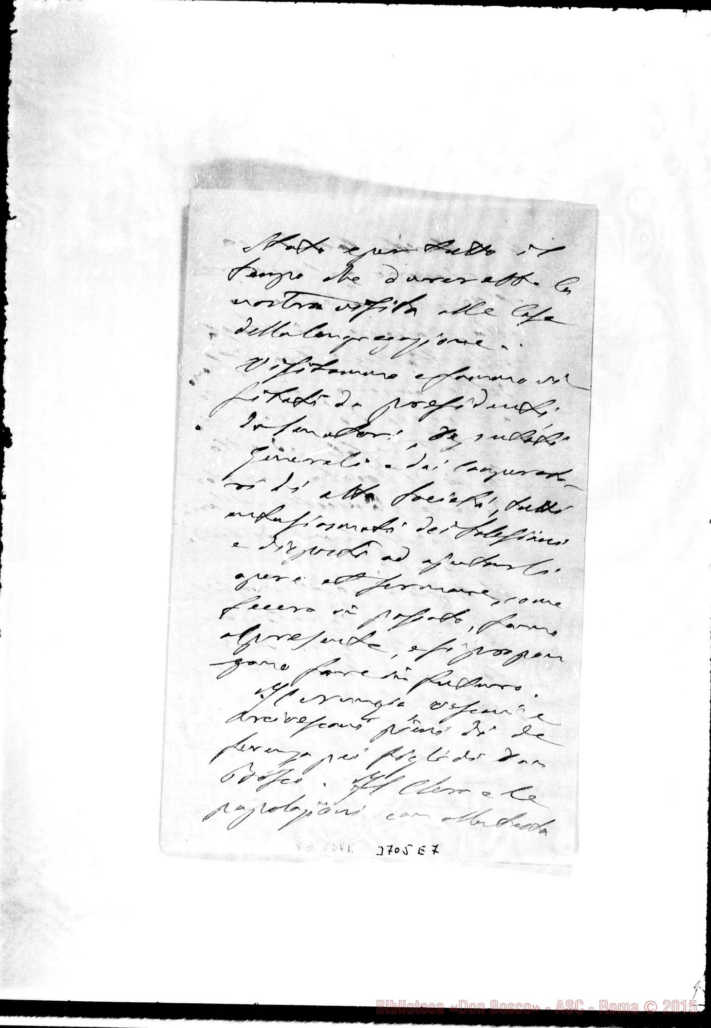 Fotogramma E 7 — « « Montevideo, 3-11-1896 Autogr. Rua