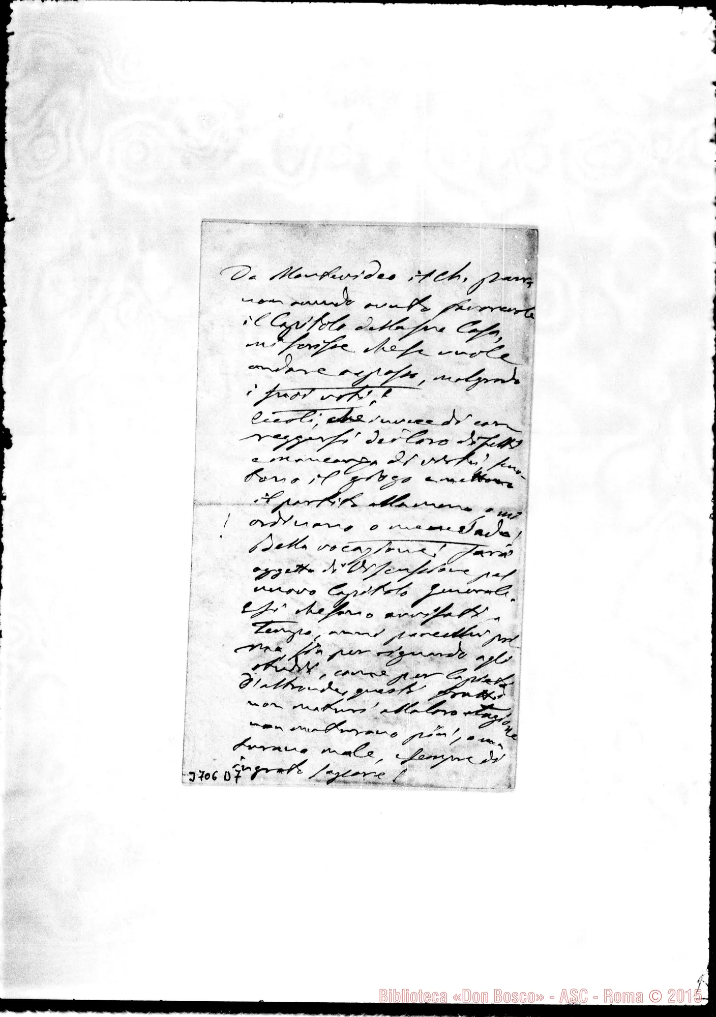 Fotogramma D 7 — « « Patagones, 28-03-1904 Autogr. Rua