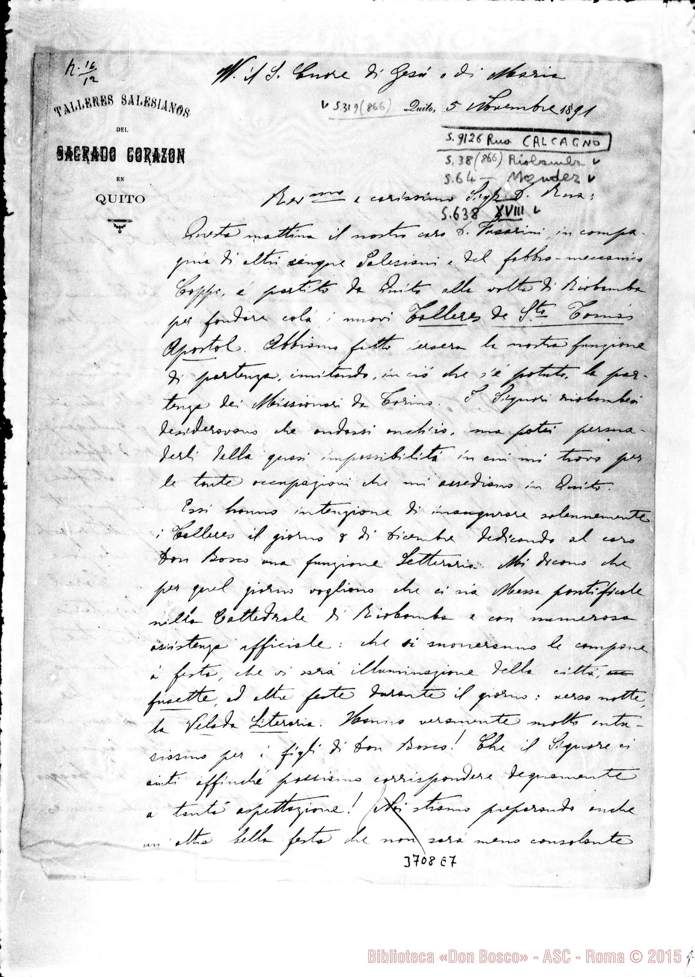 Fotogramma E 7 — « « Quito, 5-11-1891