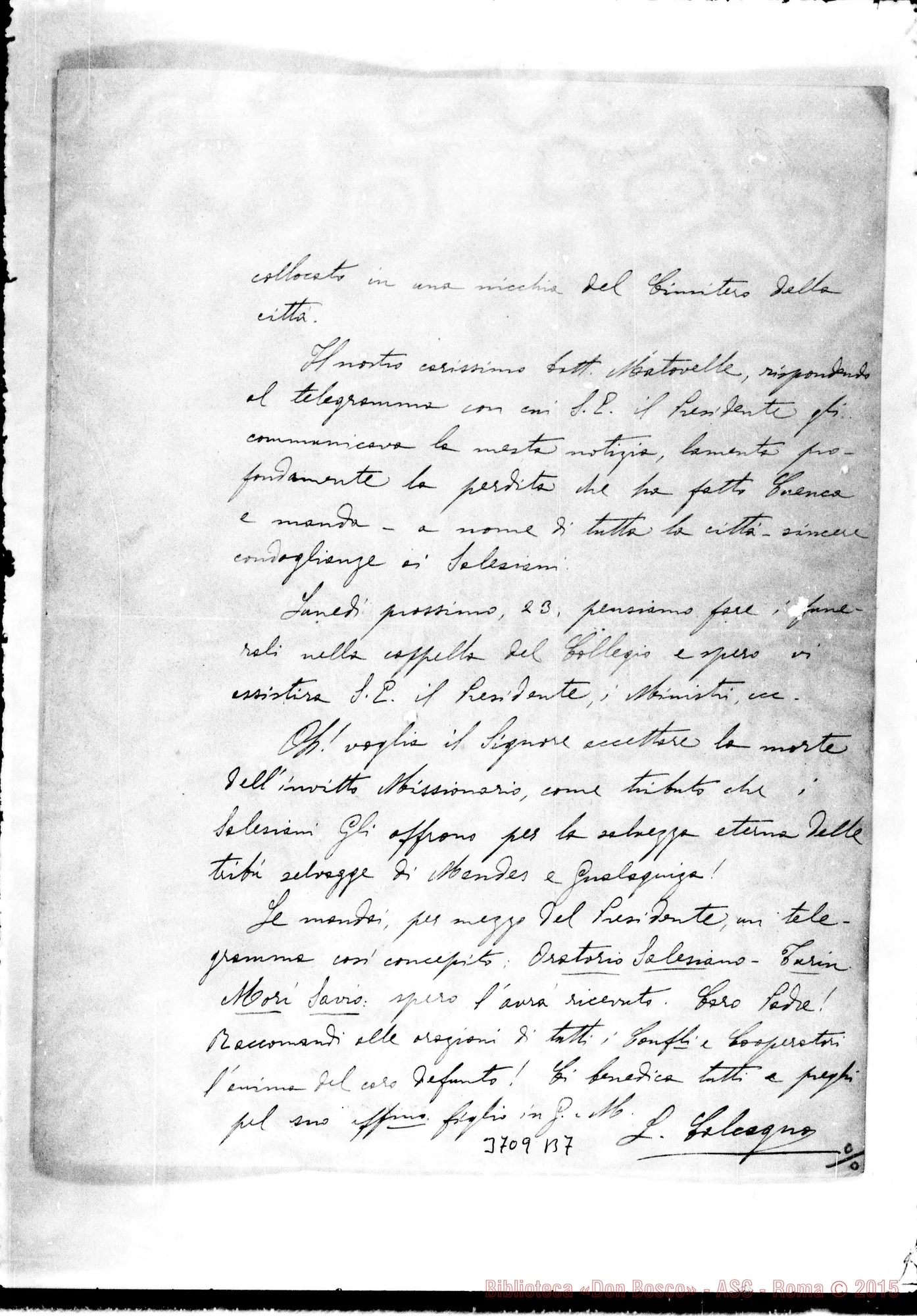 Fotogramma B 7 — « « Quito, 21-01-1893