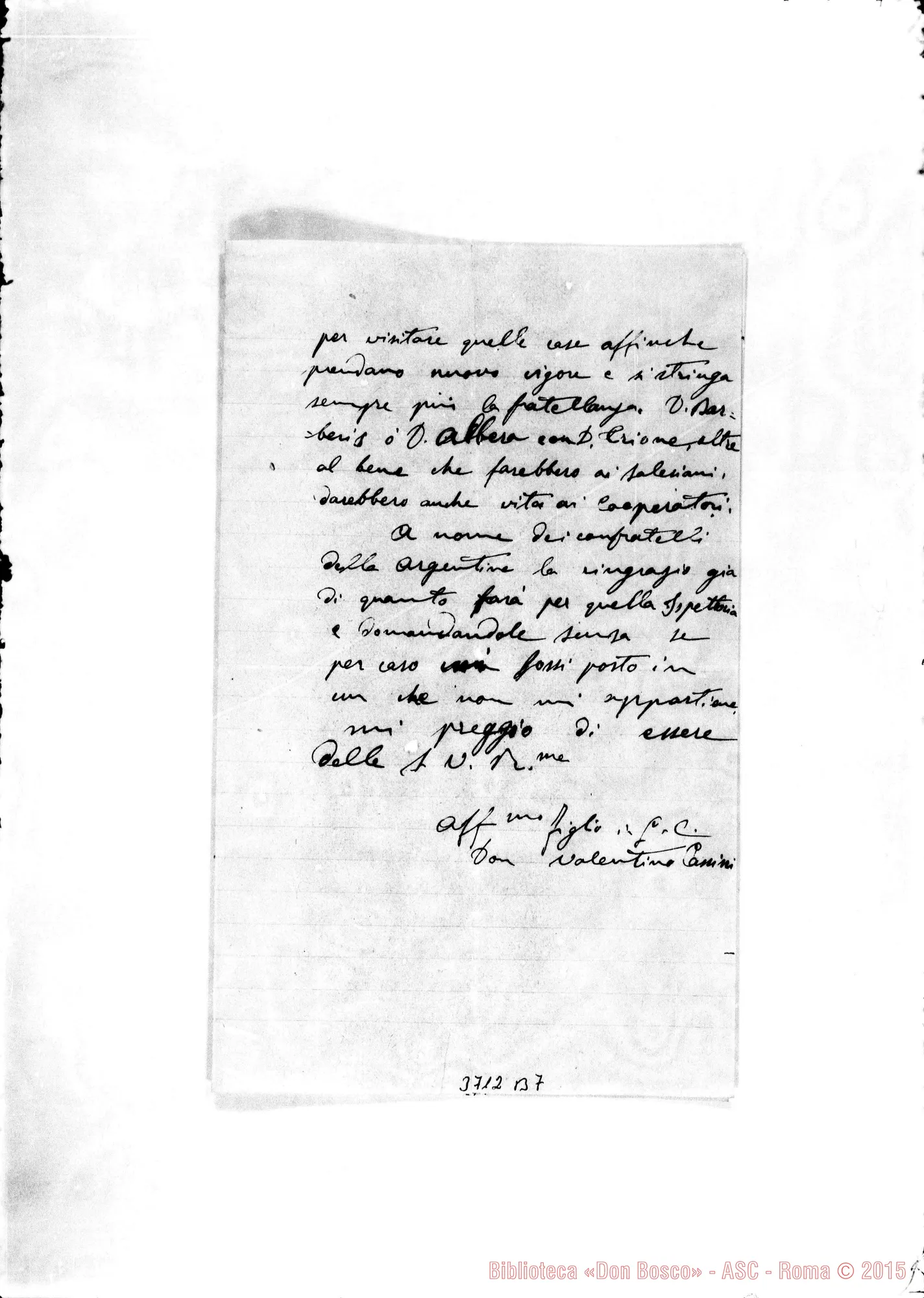 Fotogramma B 7 — « « s.l., 14-09-1896 Autogr. Rua