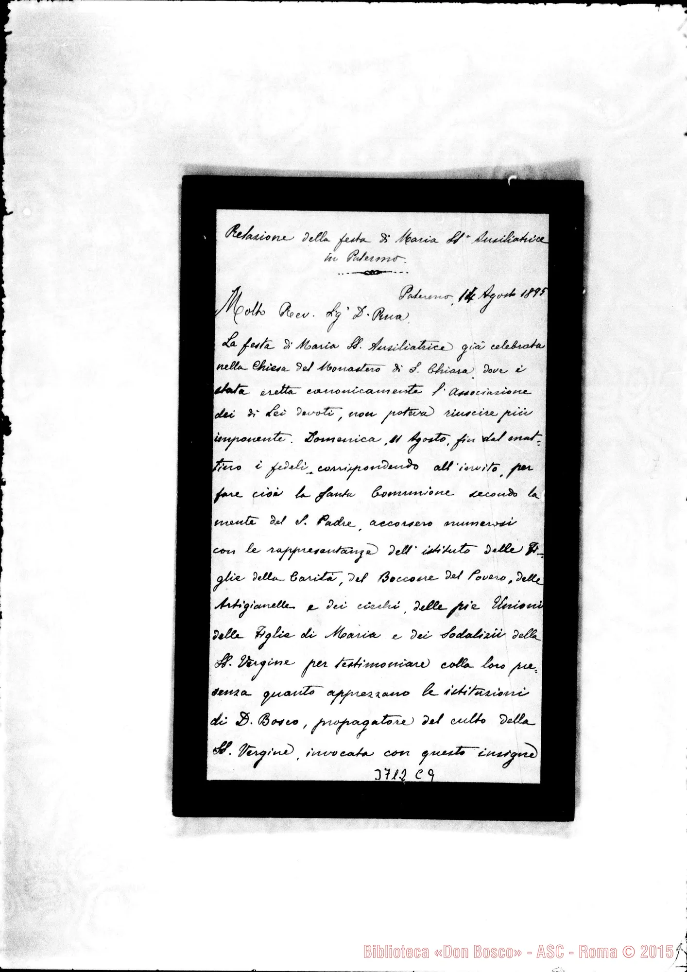 Fotogramma C 9 — Catalanotto G., sac. Palermo, 14-08-1895