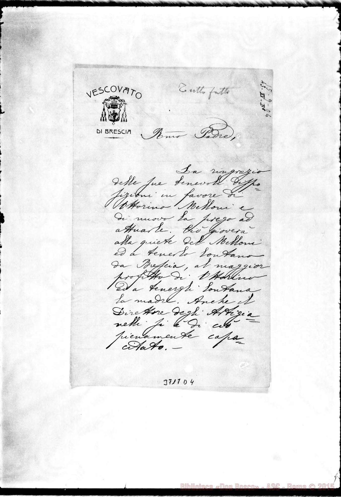 Fotogramma D 4 — « « Brescia, 15-09-1904