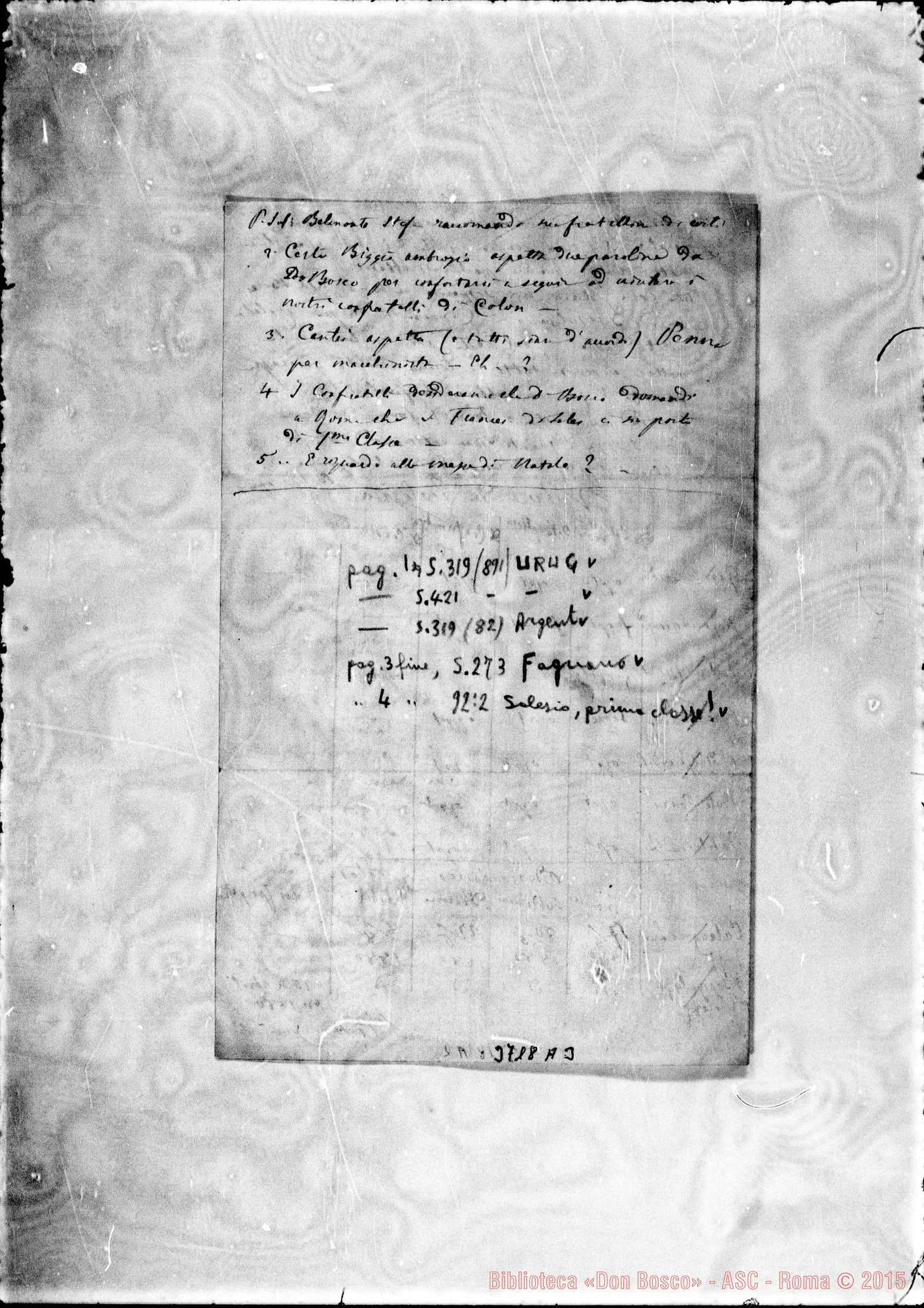 Fotogramma A 3 — « « Almagro, 12-08-1880 Autogr. Rua