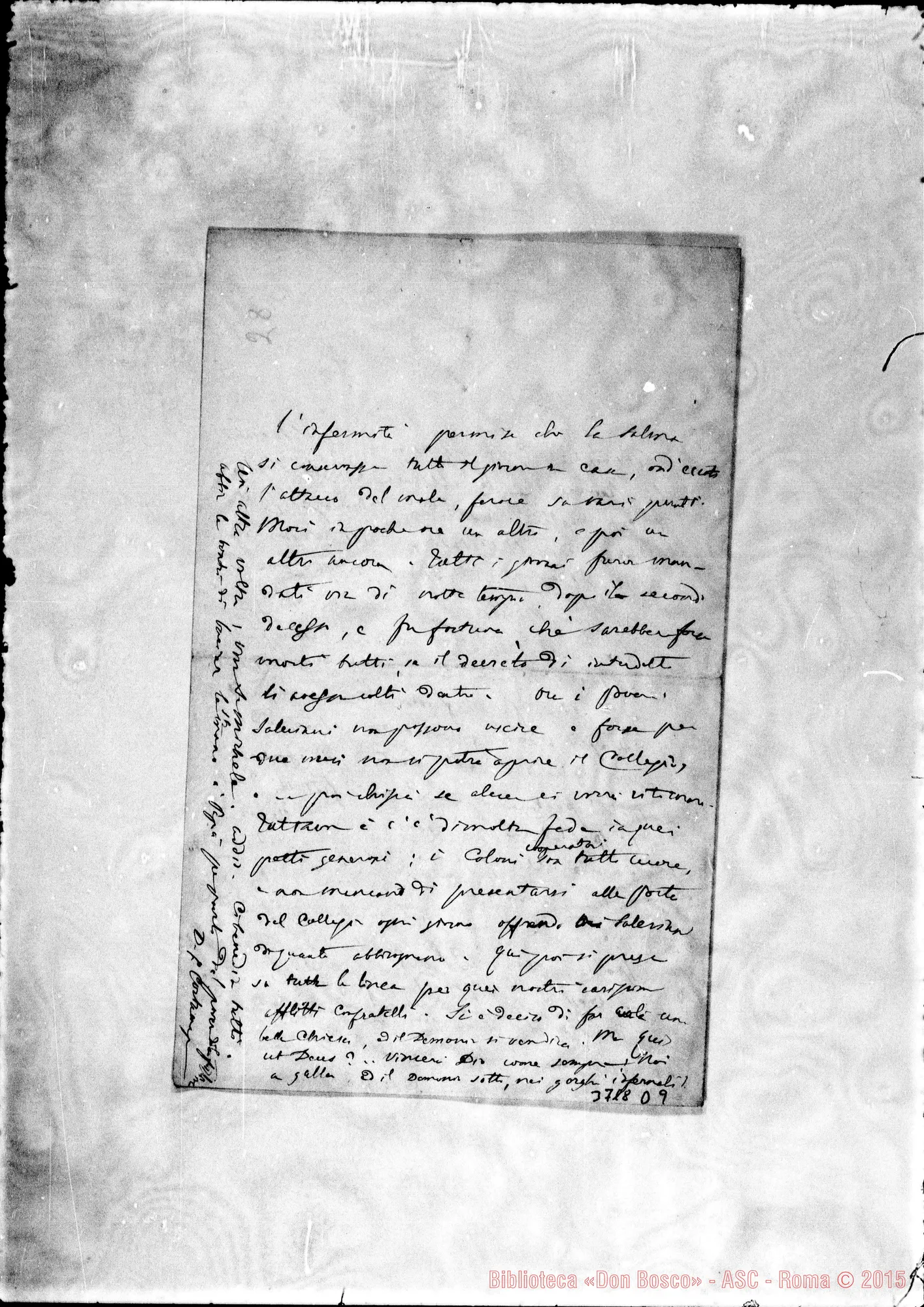 Fotogramma D 9 — « « Almagro, 28-08-1886 Autogr. Rua