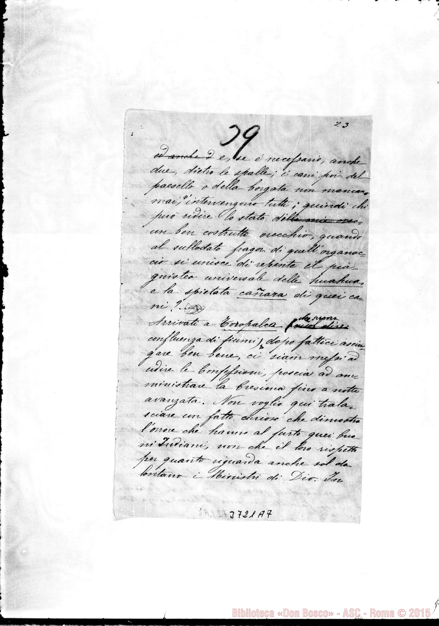 Fotogramma A 7 — « « Buenos A., 6-05-1896