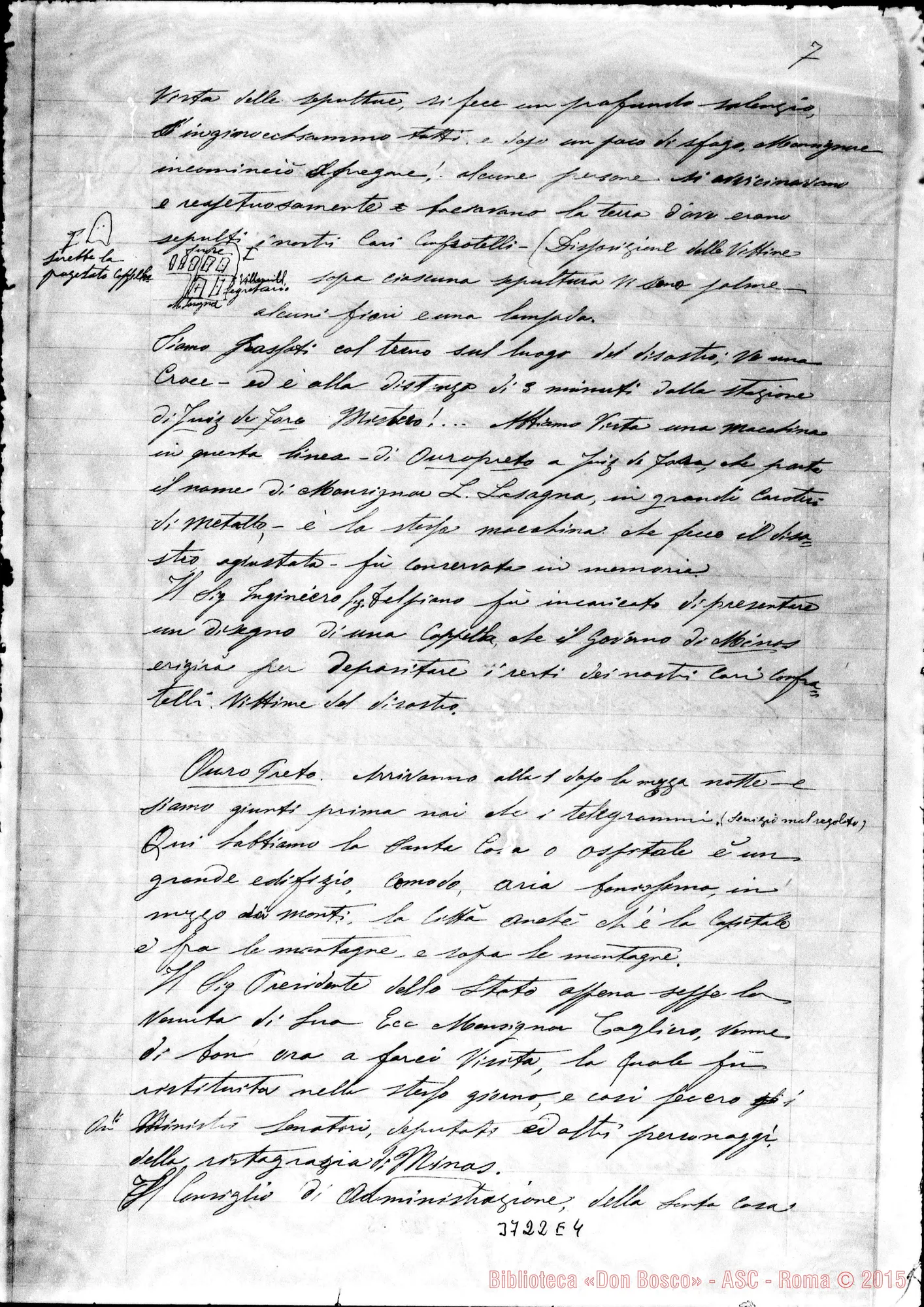 Fotogramma E 4 — Crippa Giovanni, SDB Lorena, 2-11-1896 Autogr. Rua