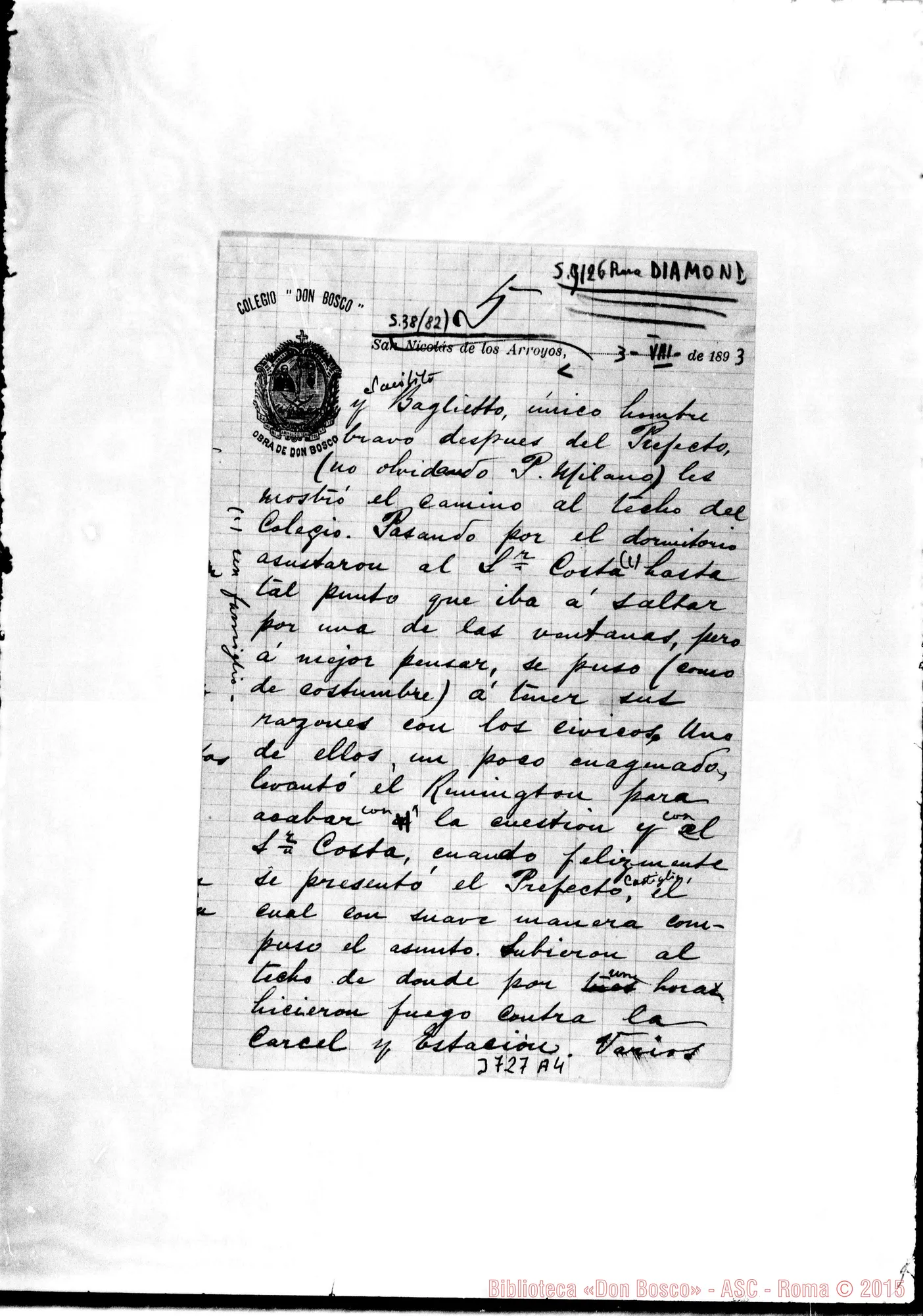 Fotogramma A 4 — « « S. Nicolás, 3-08-1893