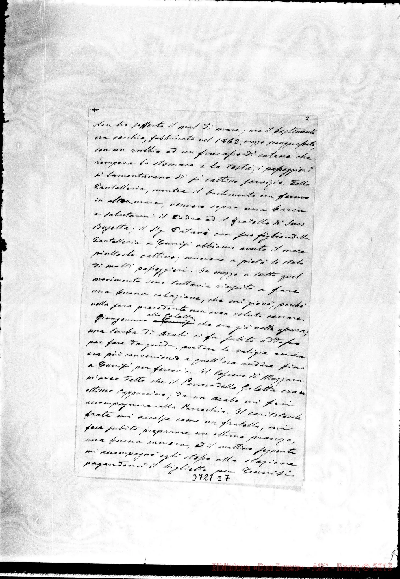 Fotogramma E 7 — Durando Celestino, SDB Constantine, 21-12-189.