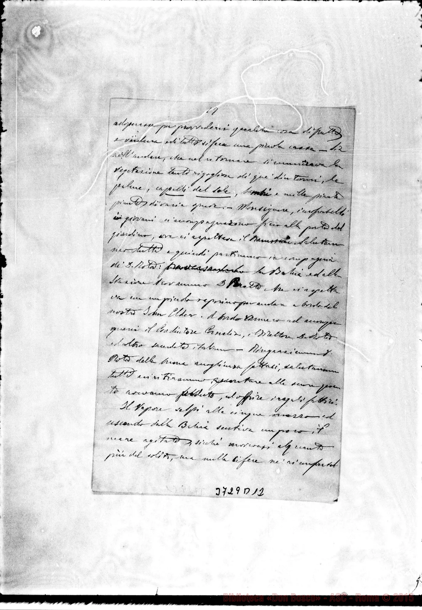 Fotogramma D 12 — « « Puntarenas, 10-12-1888