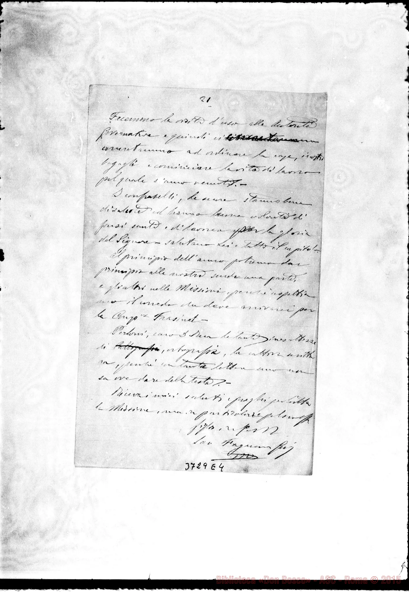 Fotogramma E 4 — « « Puntarenas, 10-12-1888