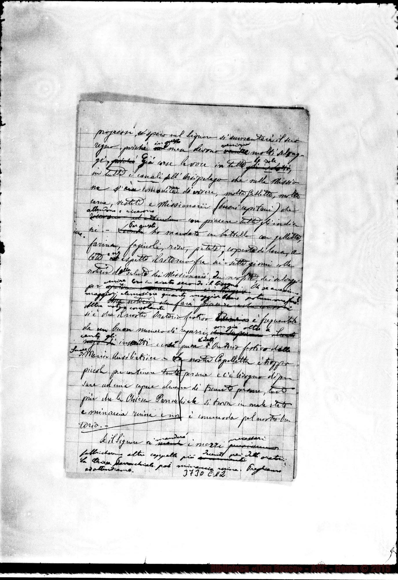 Fotogramma C 12 — « « Puntarenas, 4-01-1890 Autogr Rua