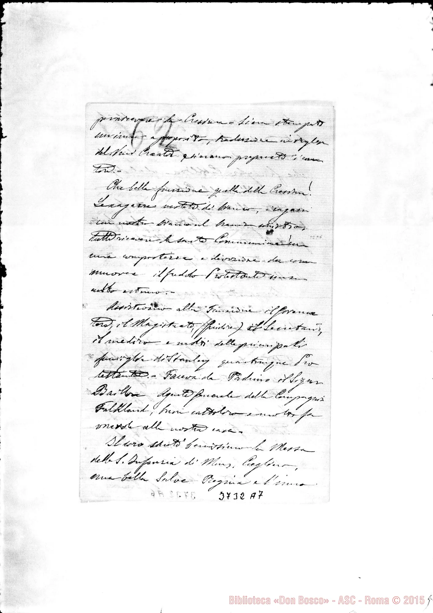 Fotogramma A 7 — « « Puntarenas, 15-09-1891 Autogr. Rua