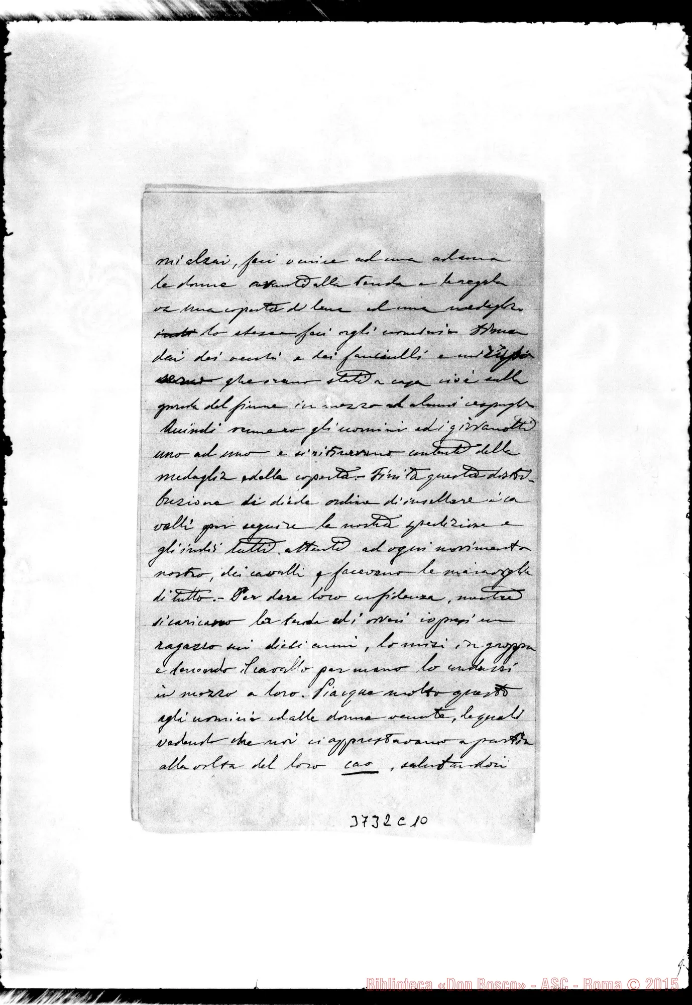 Fotogramma C 10 — « « Puntarenas, 17-03-1893 Con trascrizione