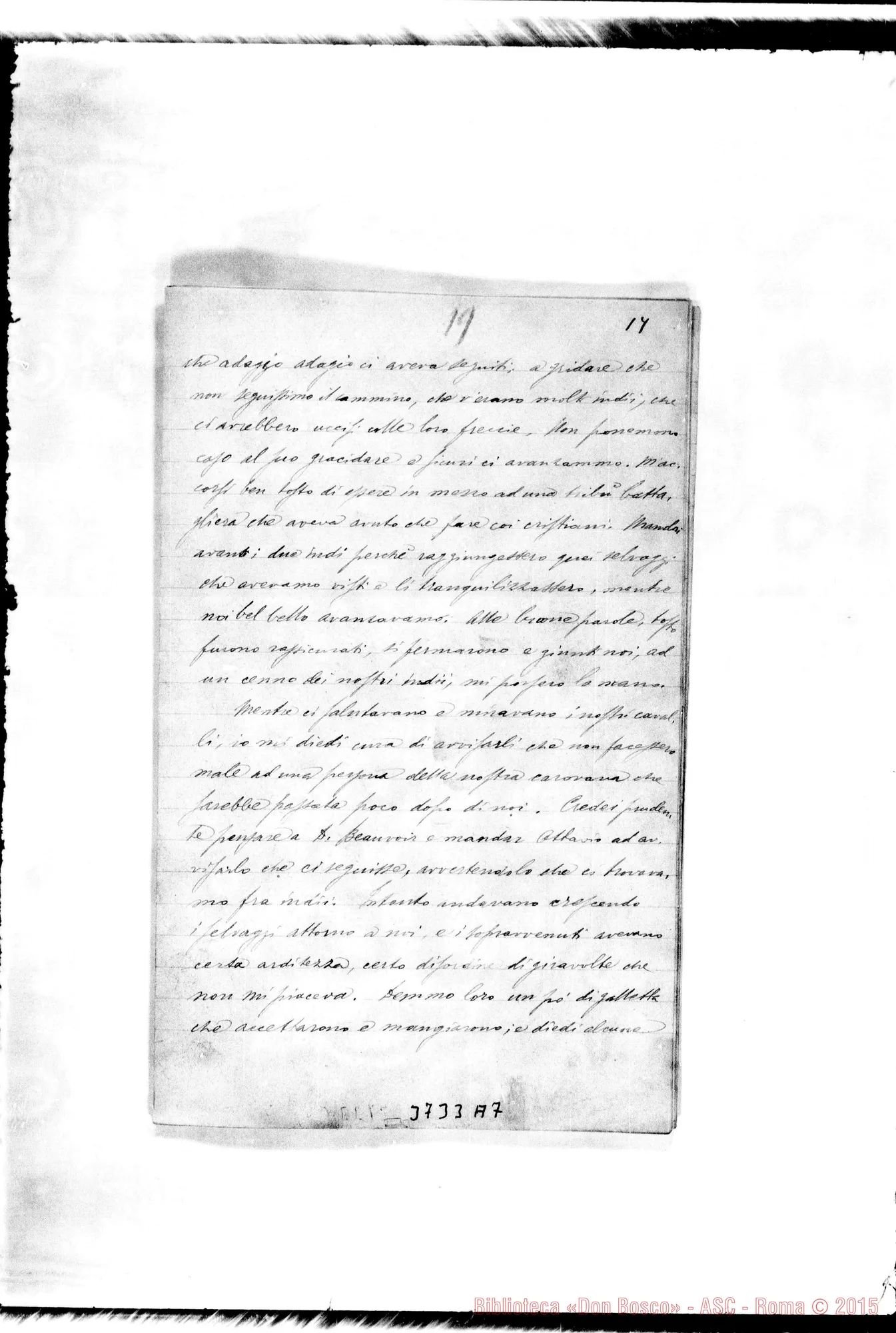 Fotogramma A 7 — « « Puntarenas, 17-03-1893 Con trascrizione