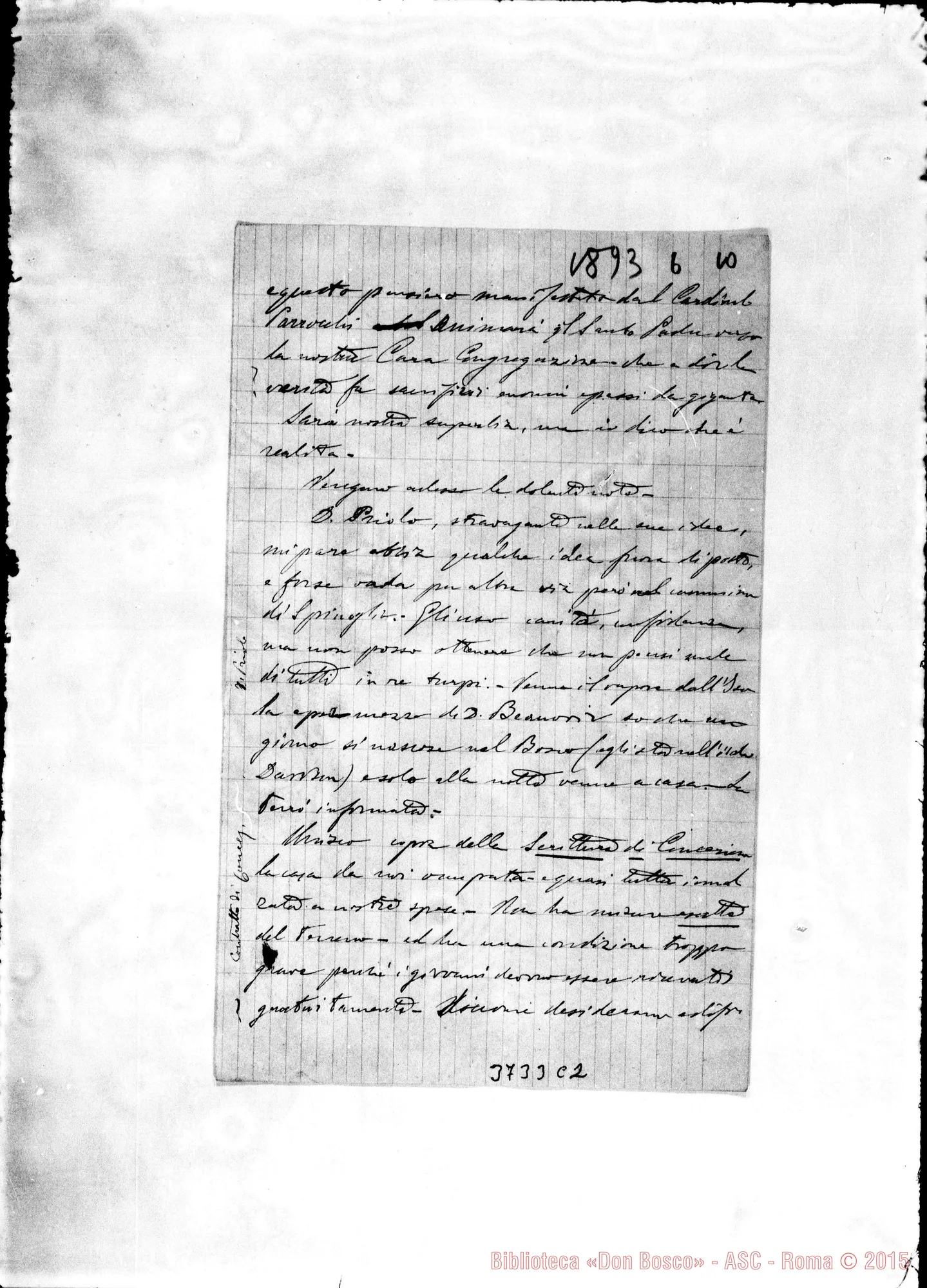 Fotogramma C 2 — « « Puntarenas, 10-06-1893 Autogr Rua