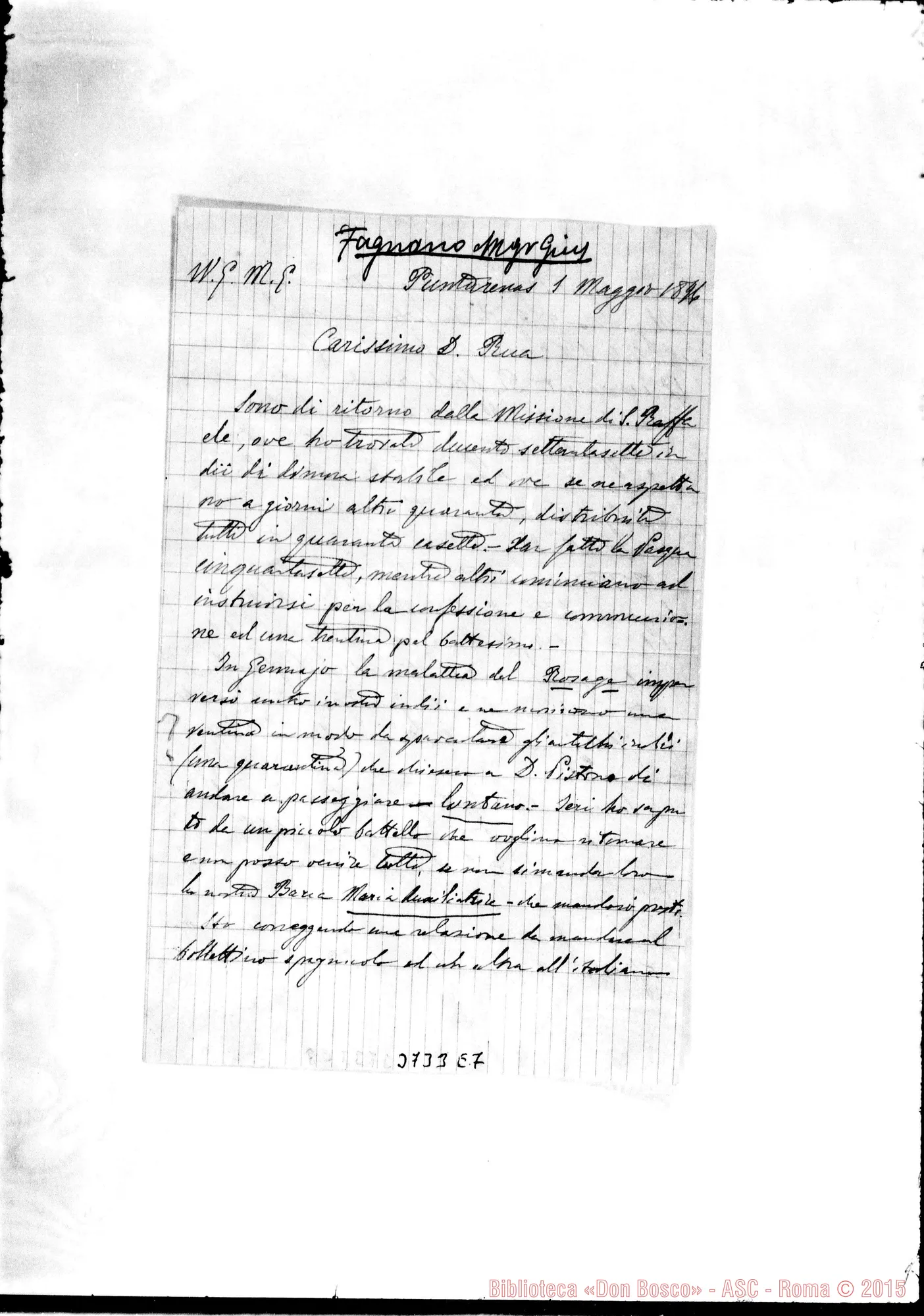 Fotogramma E 7 — « « Puntarenas, 1-05-1896