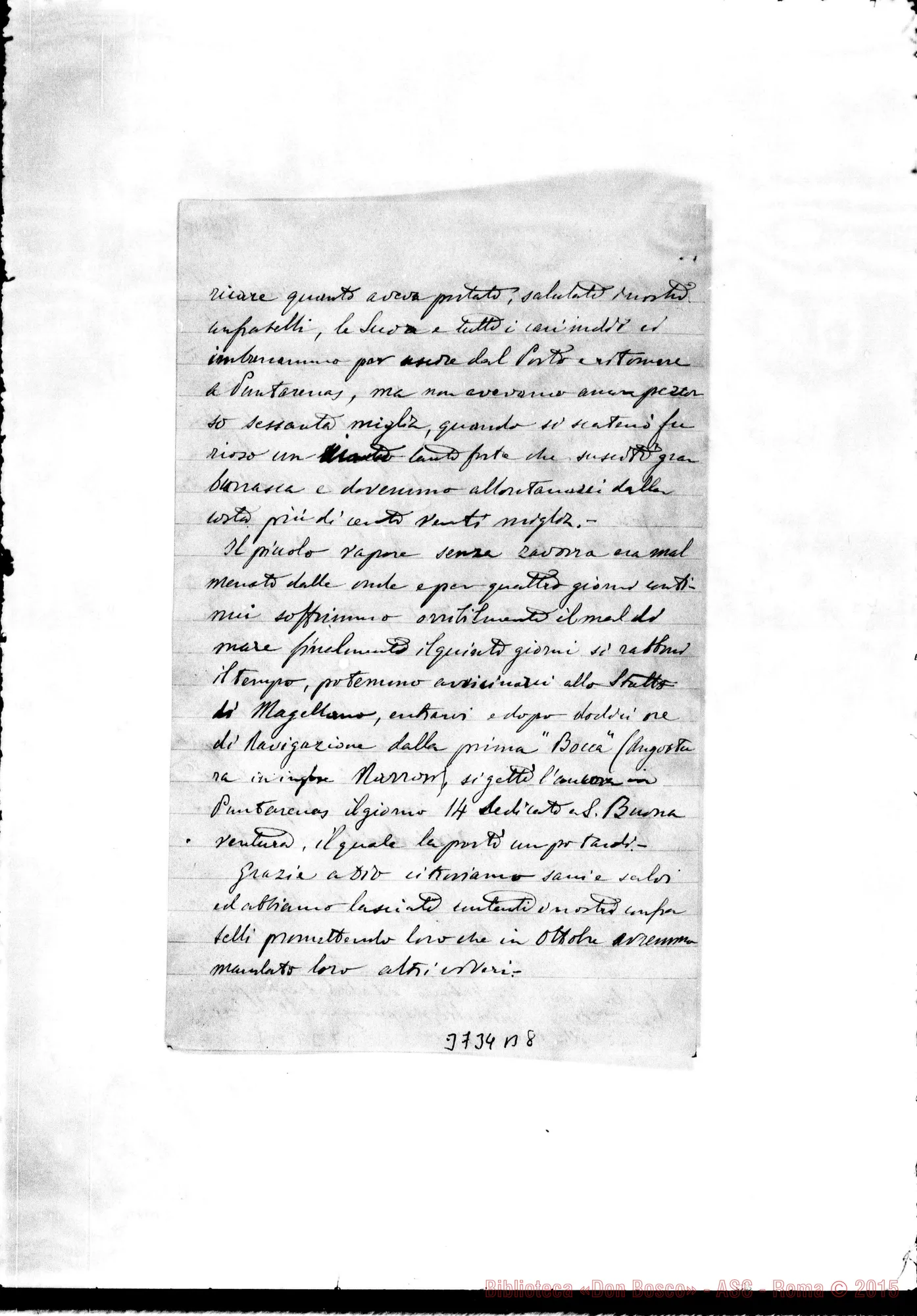 Fotogramma B 8 — « « Puntarenas, 15-07-1897