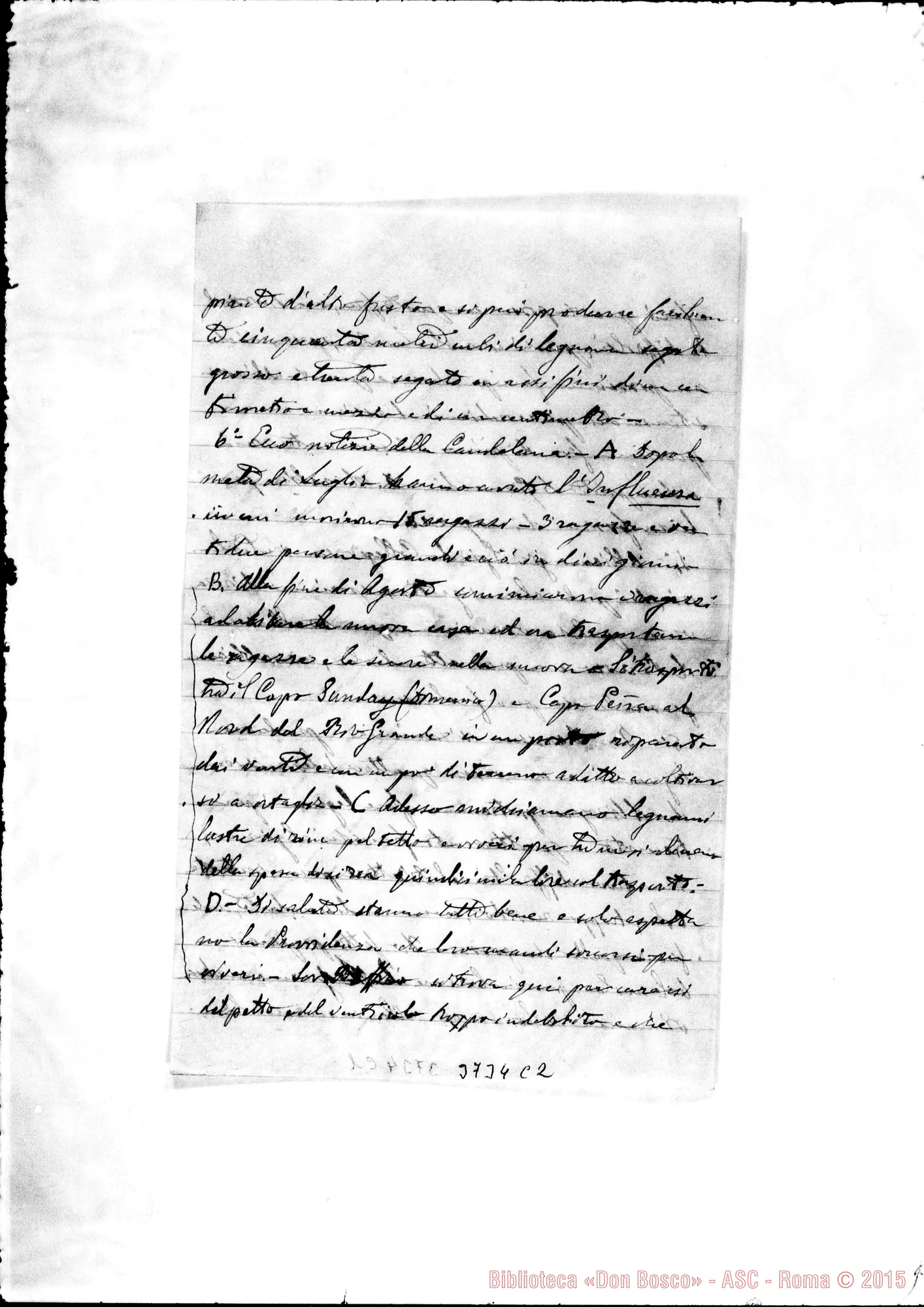 Fotogramma C 2 — « « Puntarenas, 2-10-1897 Autogr. Rua