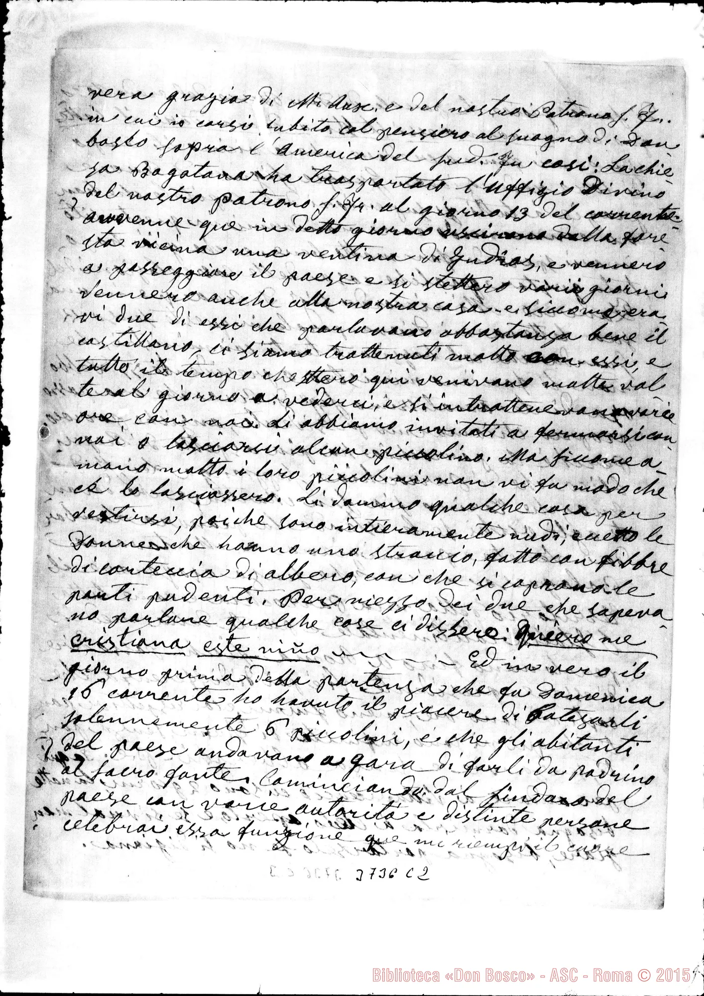 Fotogramma C 2 — « « San Martin, 18-02-1896 Autogr. Rua