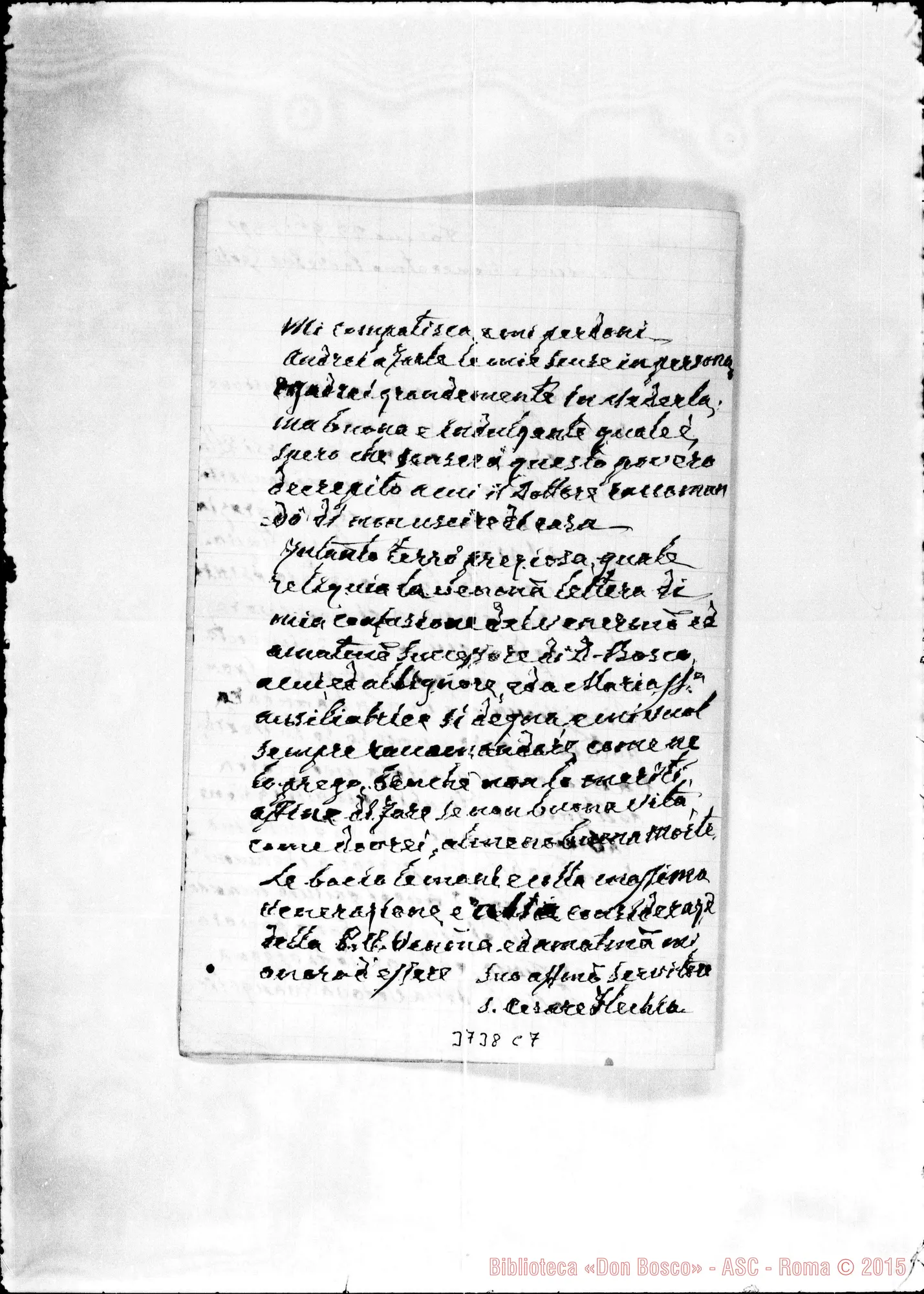 Fotogramma C 7 — Flechia Cesare, sac. Torino, 29-11-91 All. trascrizione