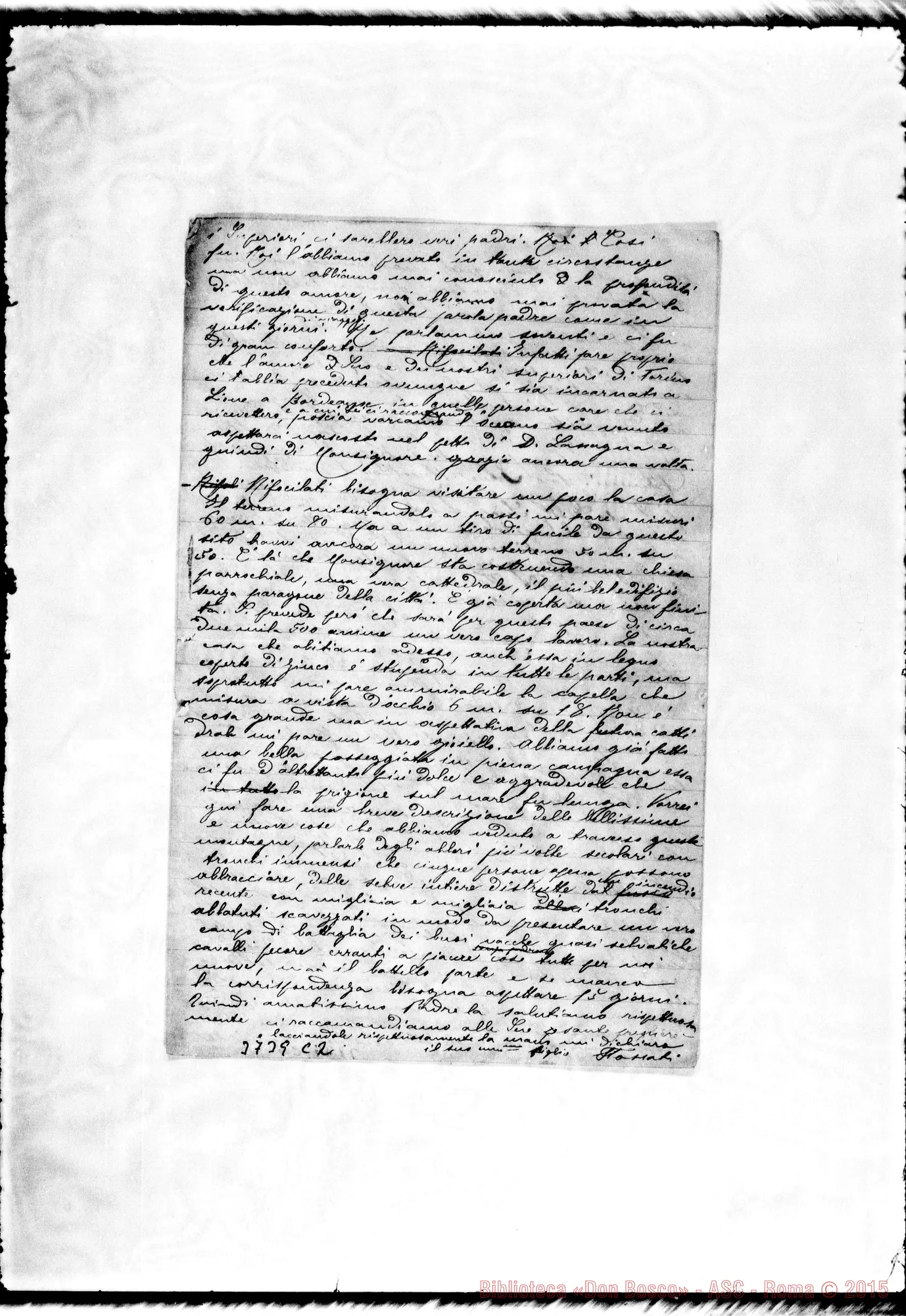 Fotogramma C 2 — Fossati Giov. Batt. SDB Tierra del F., 10-03-1891